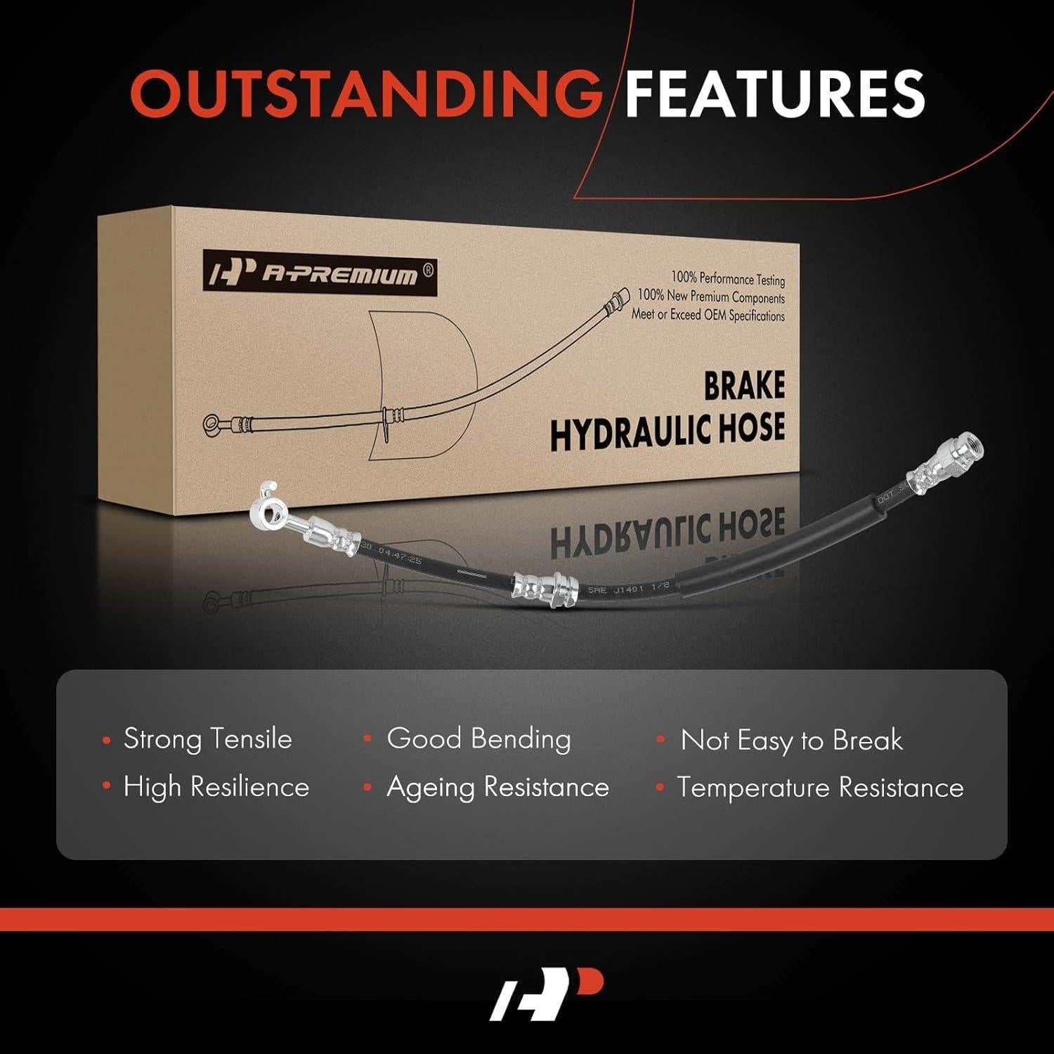 Manguera Hidráulica de Freno Delantera A-Premium Toyota Scion