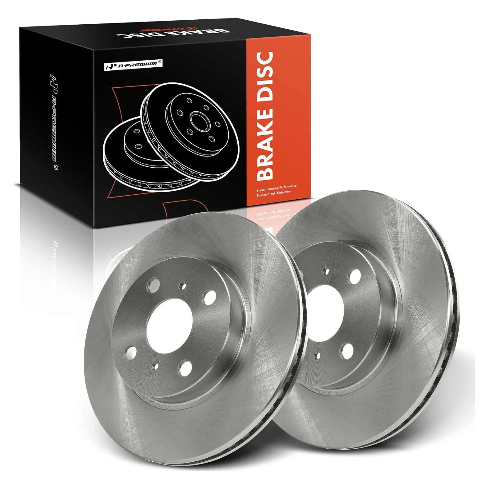 Discos de Freno Ventilados A-Premium 255mm para Toyota