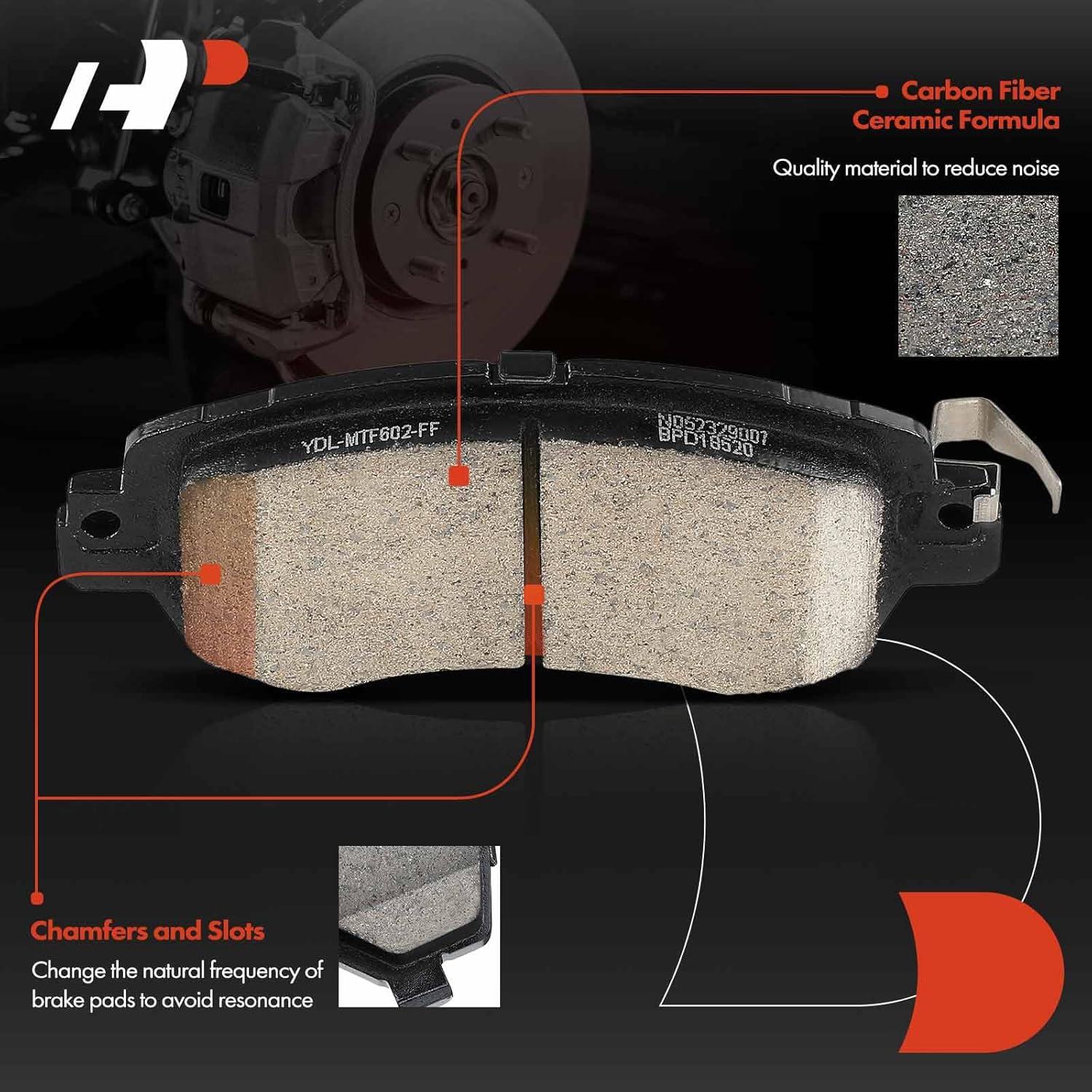 Discos de Freno Ventilados A-Premium + Pastillas Cerámicas