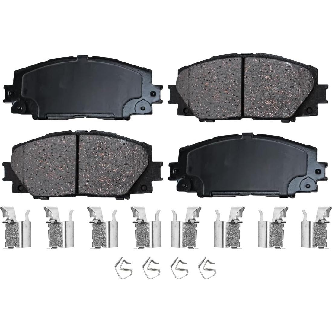 Pastillas de freno delanteras Detroit Axle Cerámicas Toyota