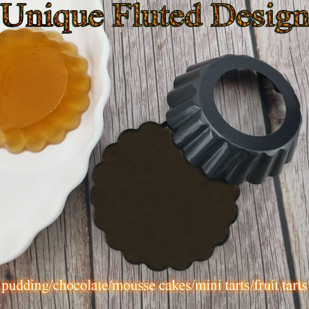 Moldes de Tartaleta Floreada DATANYA 3.15" 12 Piezas