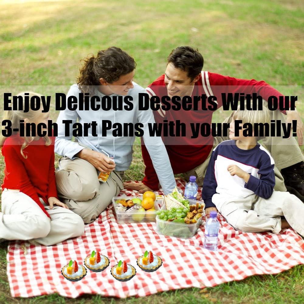 Moldes de Tartaleta Floreada DATANYA 3.15" 12 Piezas