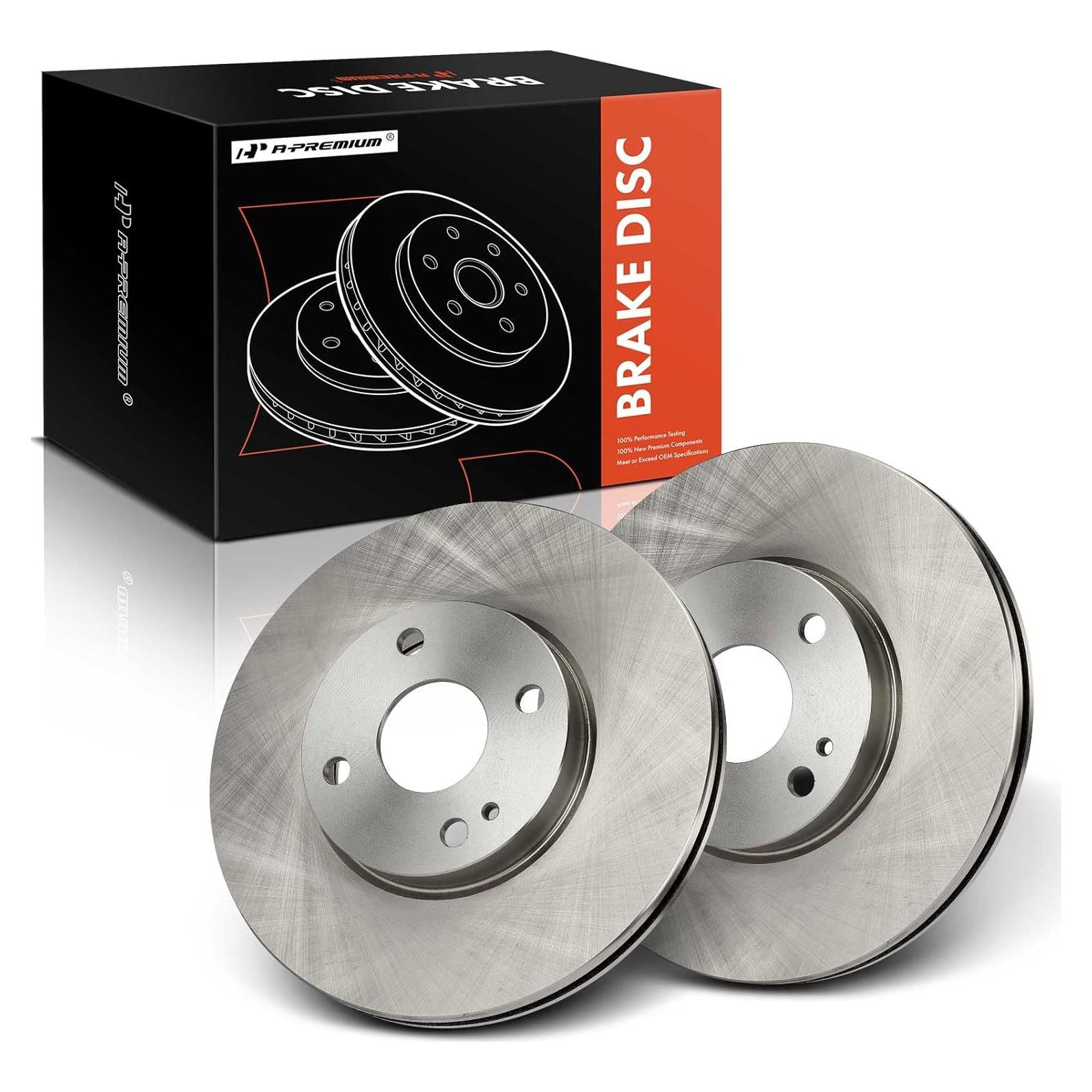 Discos de Freno Ventilados A-Premium 257.7 mm para Toyota