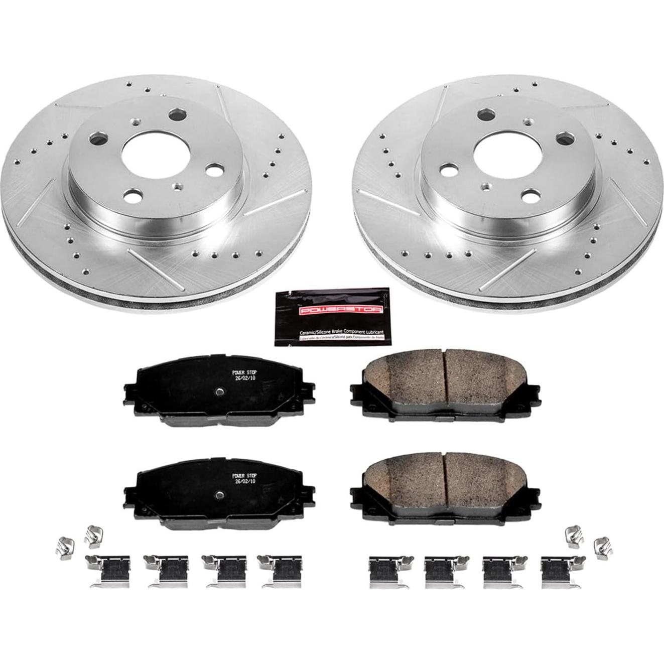 Kit de Freno Delante Power Stop K5863 Z23 con Discos y Pastillas