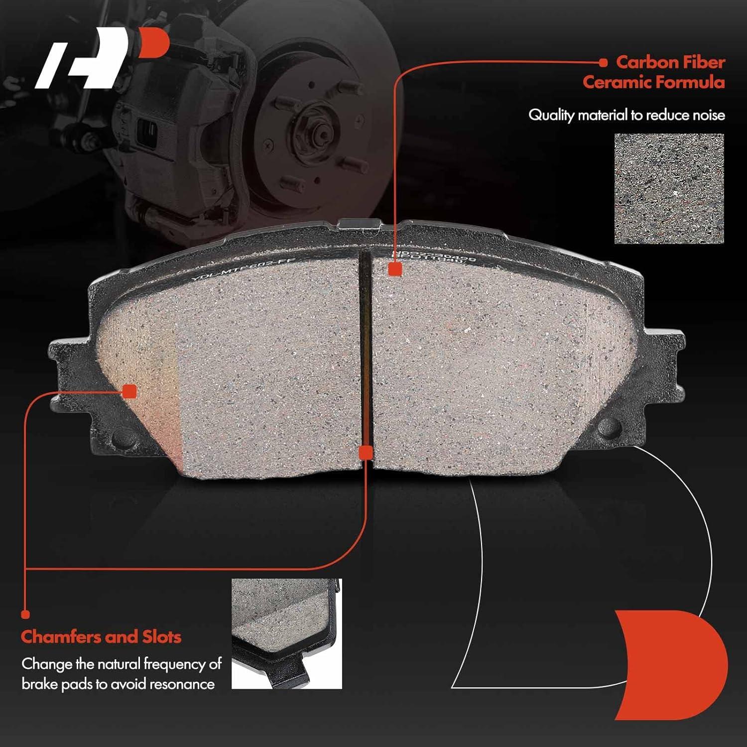 Juego de Pastillas de Freno Cerámicas A-Premium para Toyota