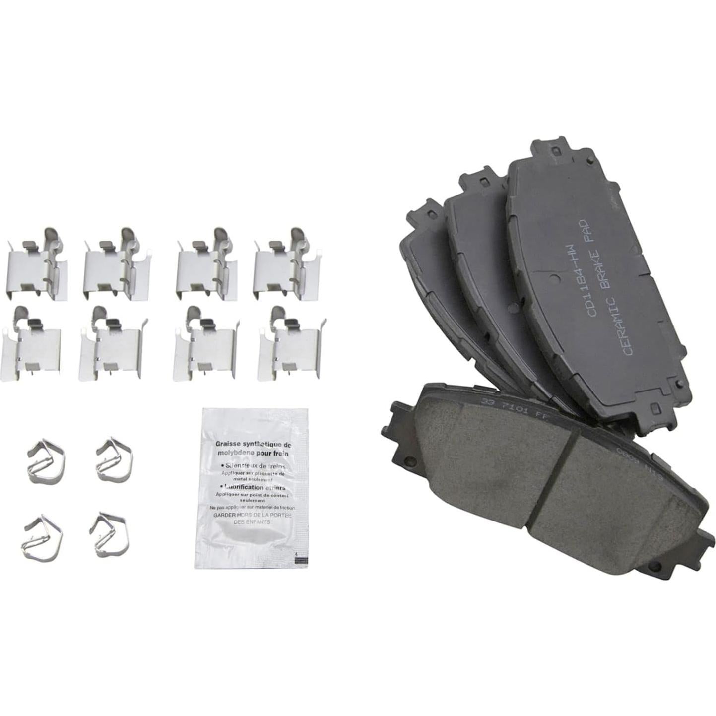 Kit Pastillas y Rotor de Freno Cerámico AM Autoparts 2013-2019