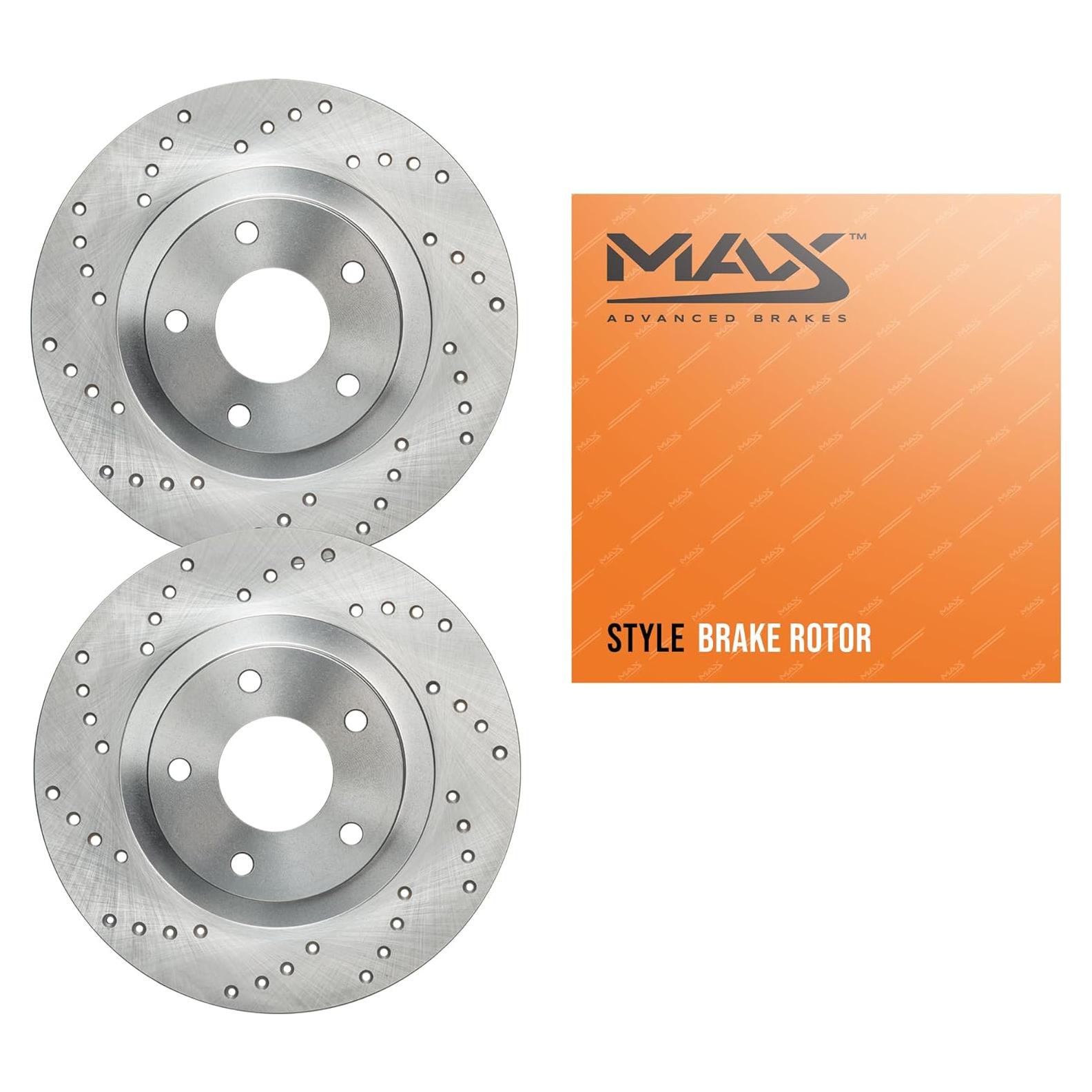 Discos de Freno Delanteros Max Advanced Brakes Perforados