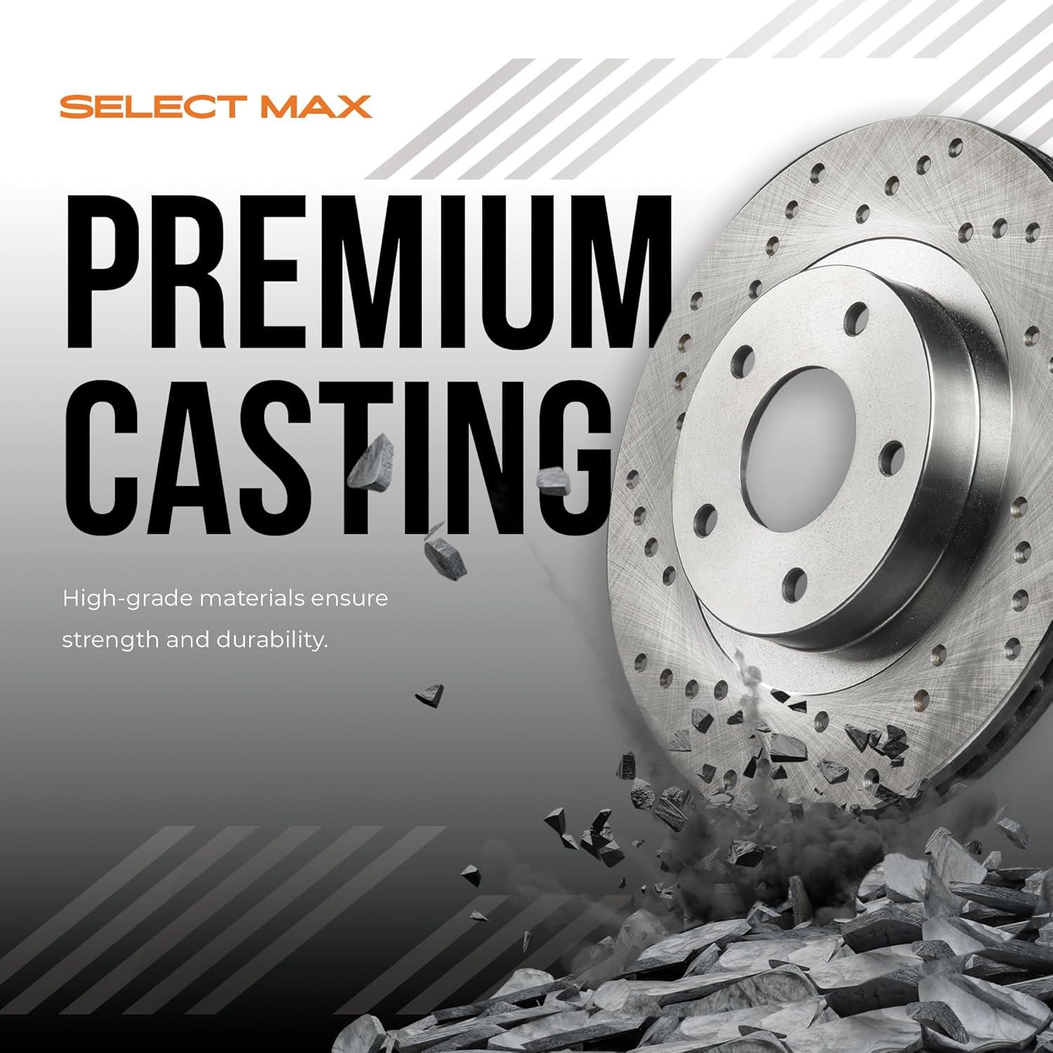 Discos de Freno Delanteros Max Advanced Brakes Perforados