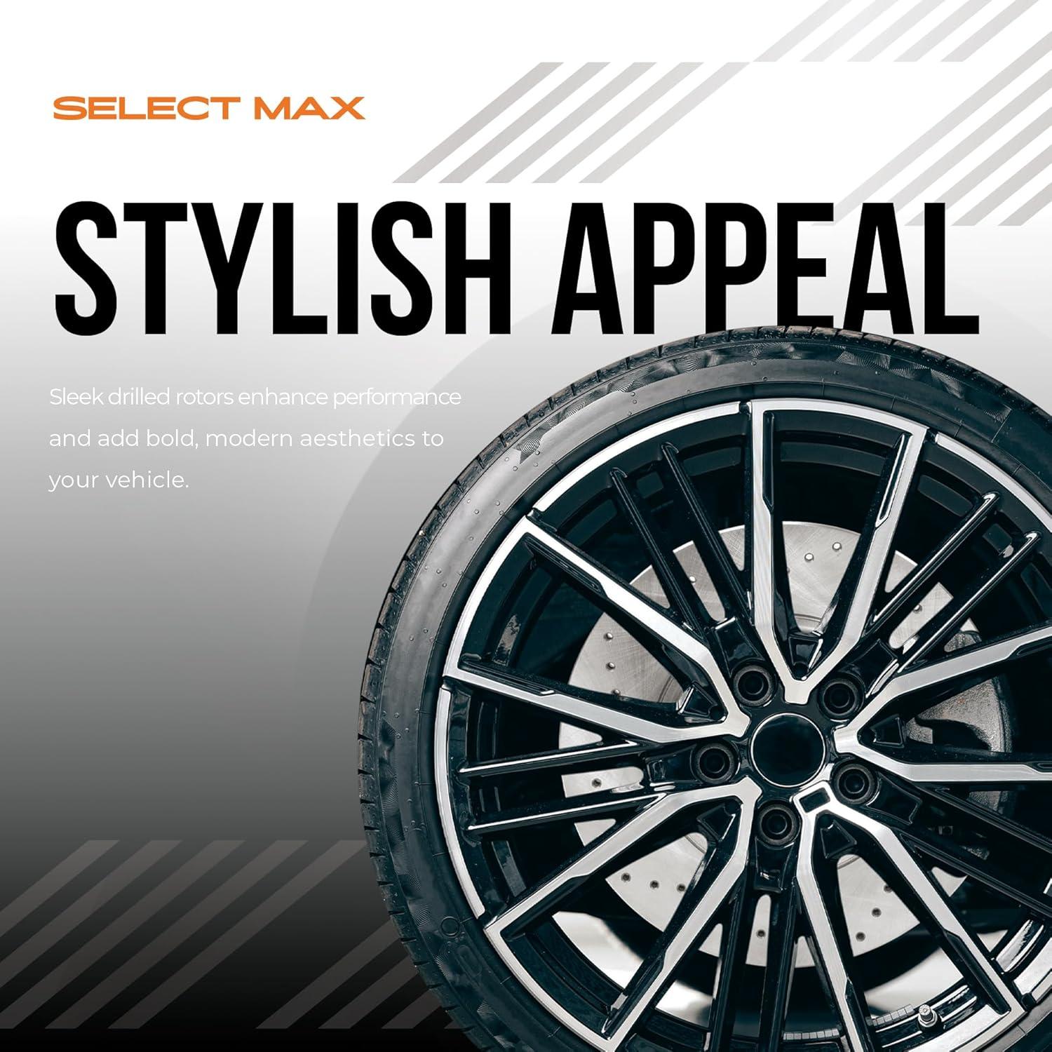 Discos de Freno Delanteros Max Advanced Brakes Perforados