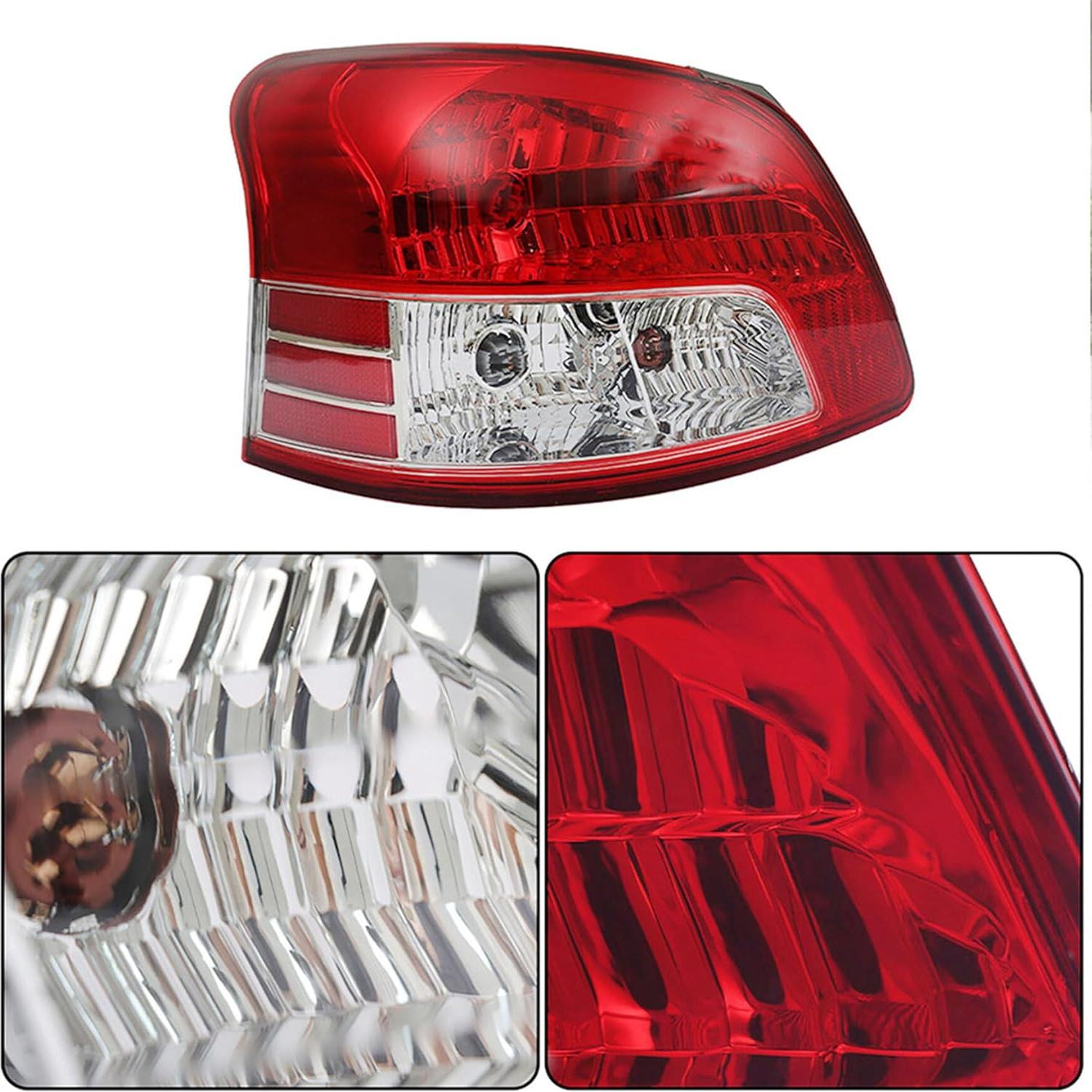 Luz Trasera Lateral Izquierda WFLNHB para Toyota Yaris 2007-2012