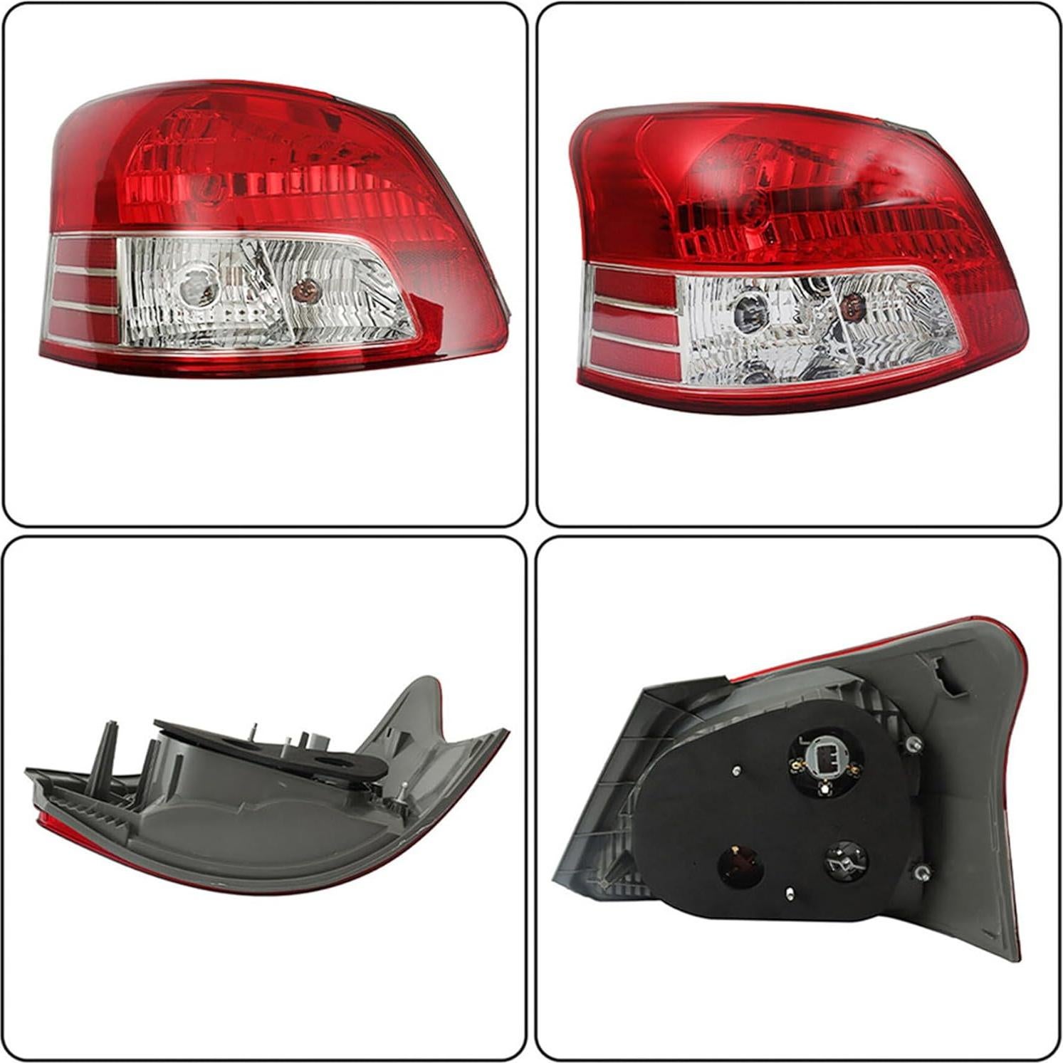 Luz Trasera Lateral Izquierda WFLNHB para Toyota Yaris 2007-2012