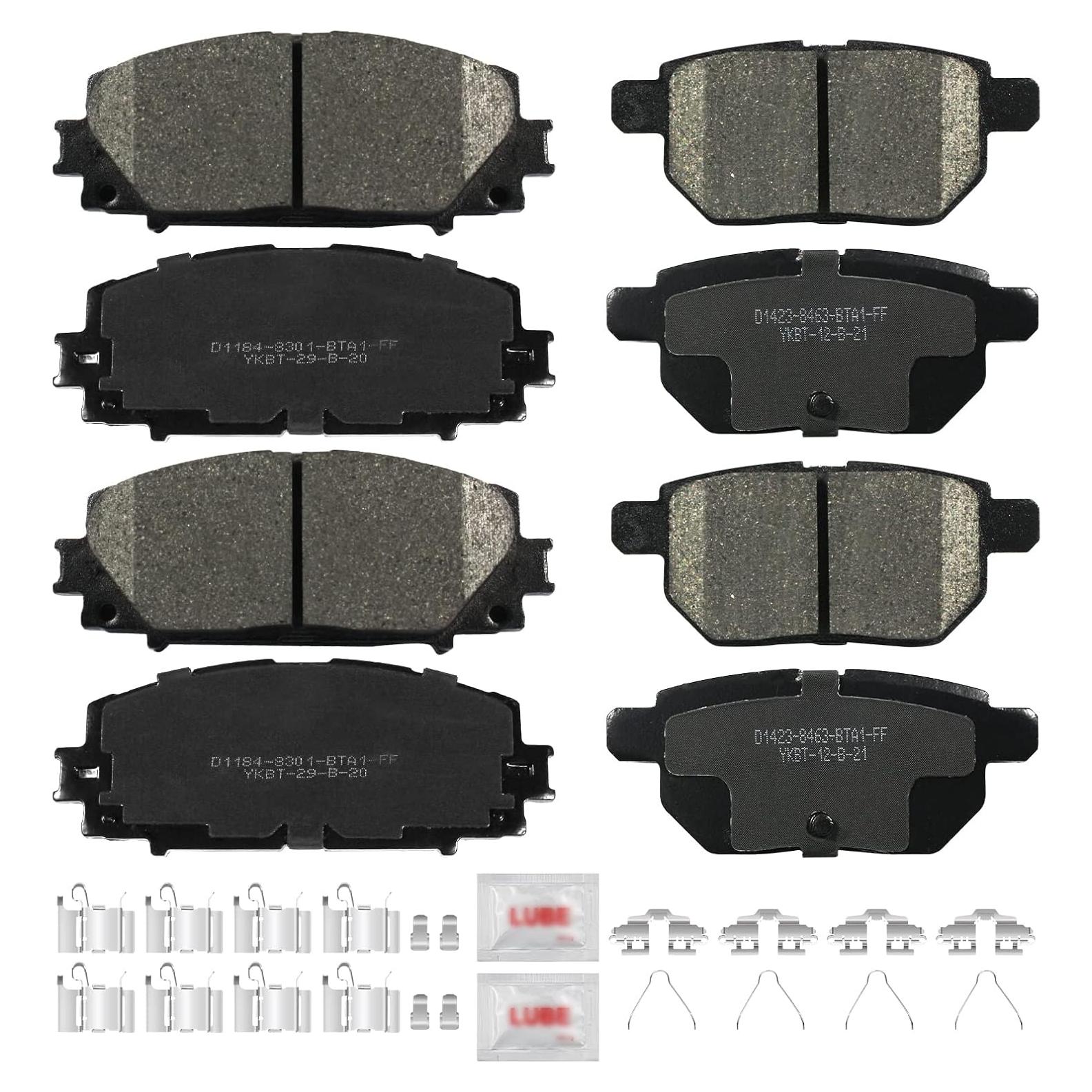 Juego de Pastillas de Freno Cerámicas ACB ZONE para Lexus y Toyota