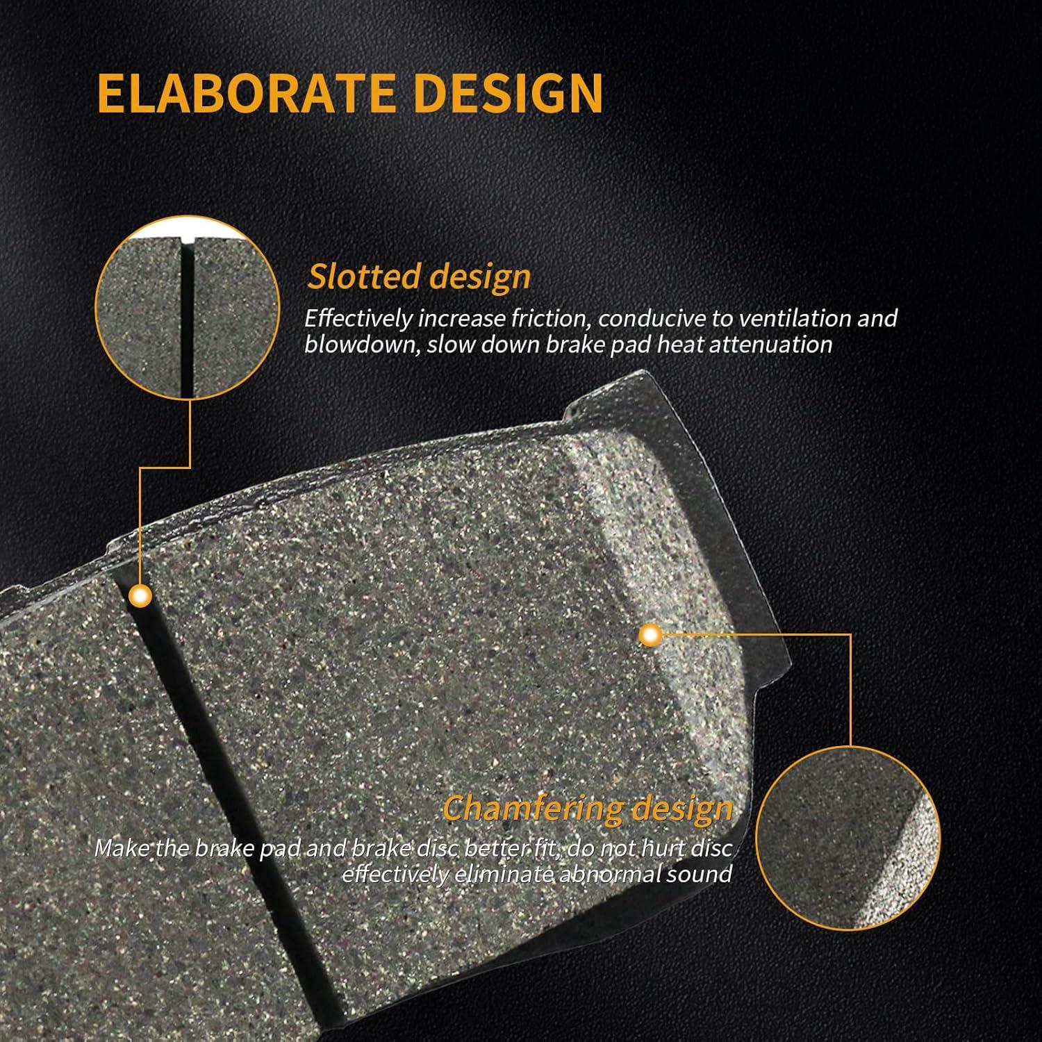 Juego de Pastillas de Freno Cerámicas ACB ZONE para Lexus y Toyota