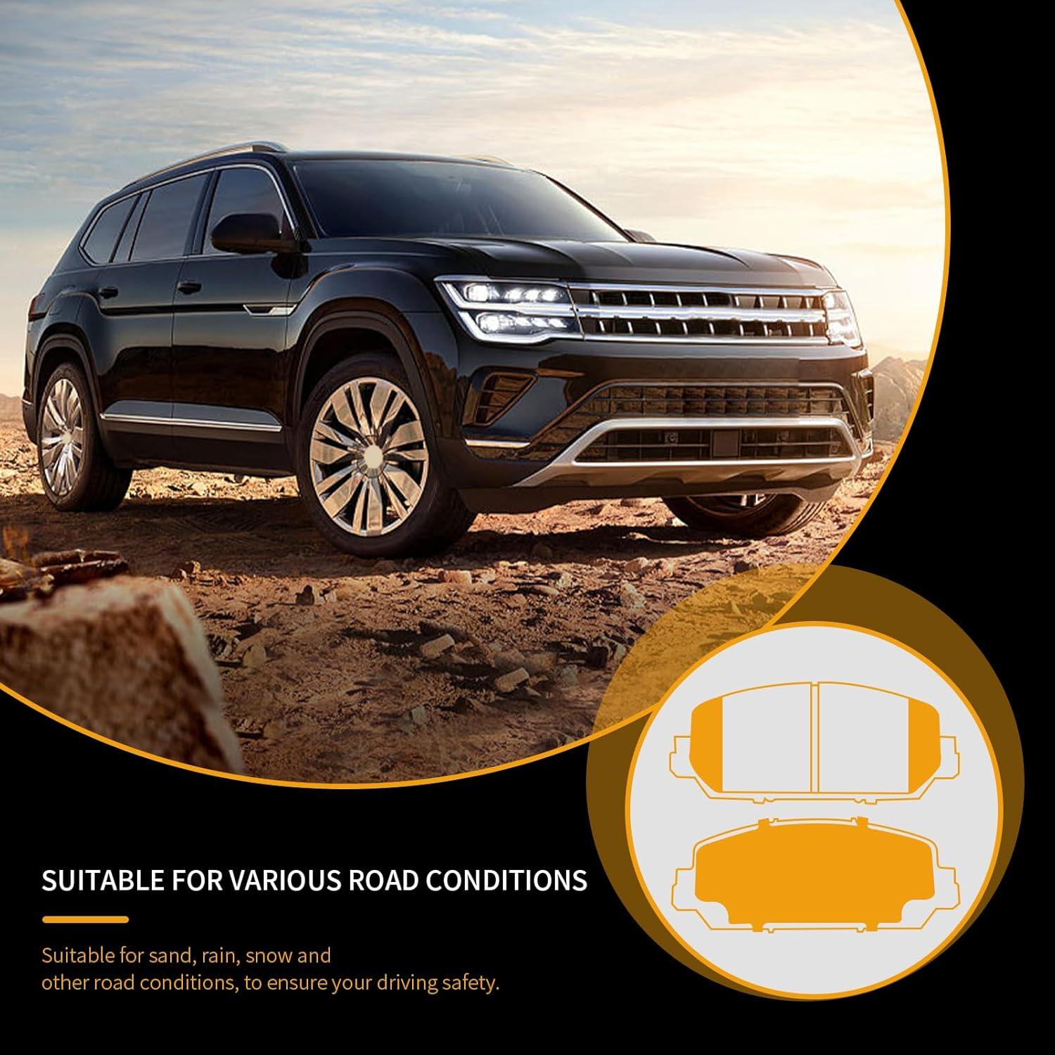 Juego de Pastillas de Freno Cerámicas ACB ZONE para Lexus y Toyota