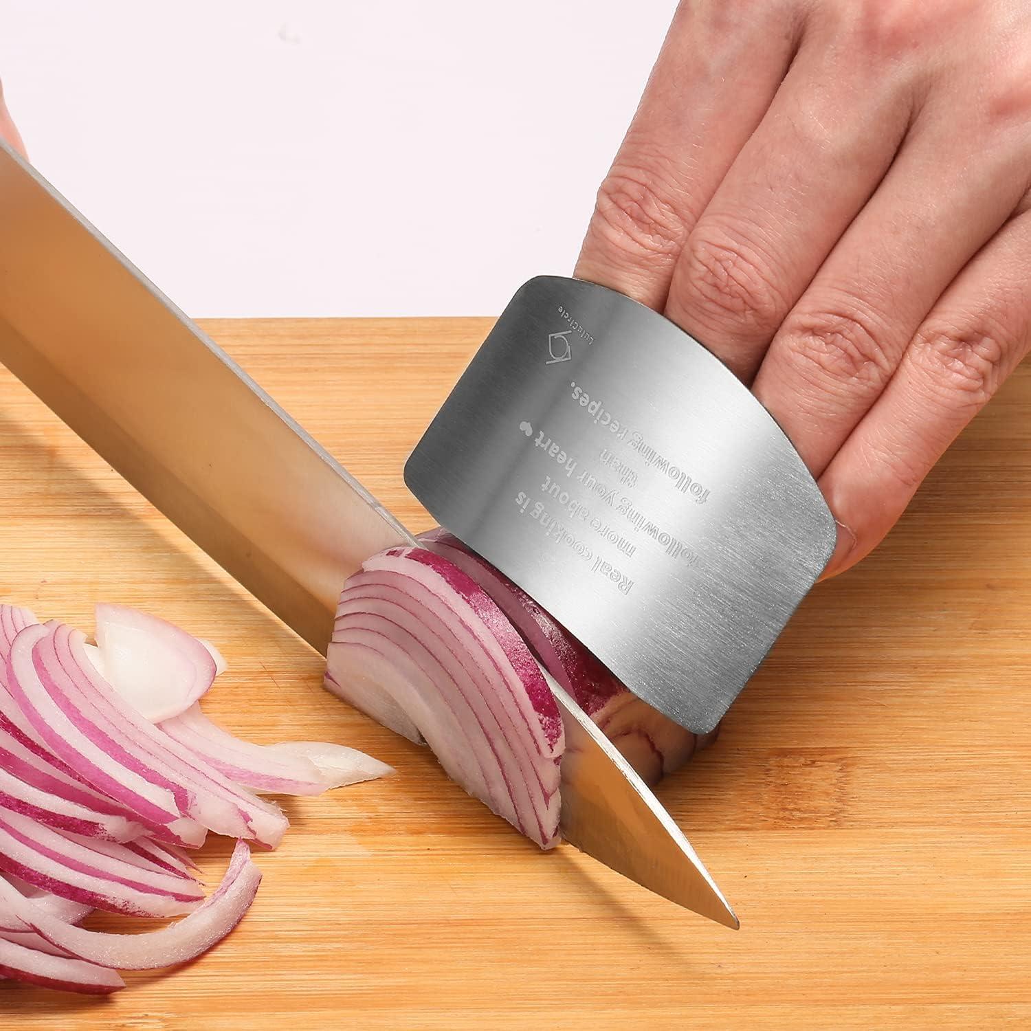 Protectores de Dedos de Acero Inoxidable 304 - 2 Piezas Negro