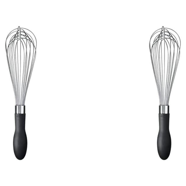 Batidor de Globo OXO Good Grips 27.94 cm y 22.86 cm Antideslizante
