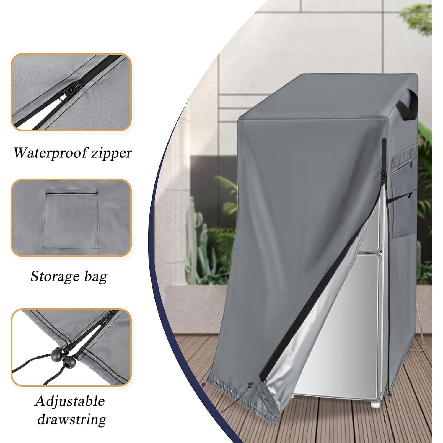 Cubierta Impermeable para Congelador Vertical Safipotts 53x53x94cm