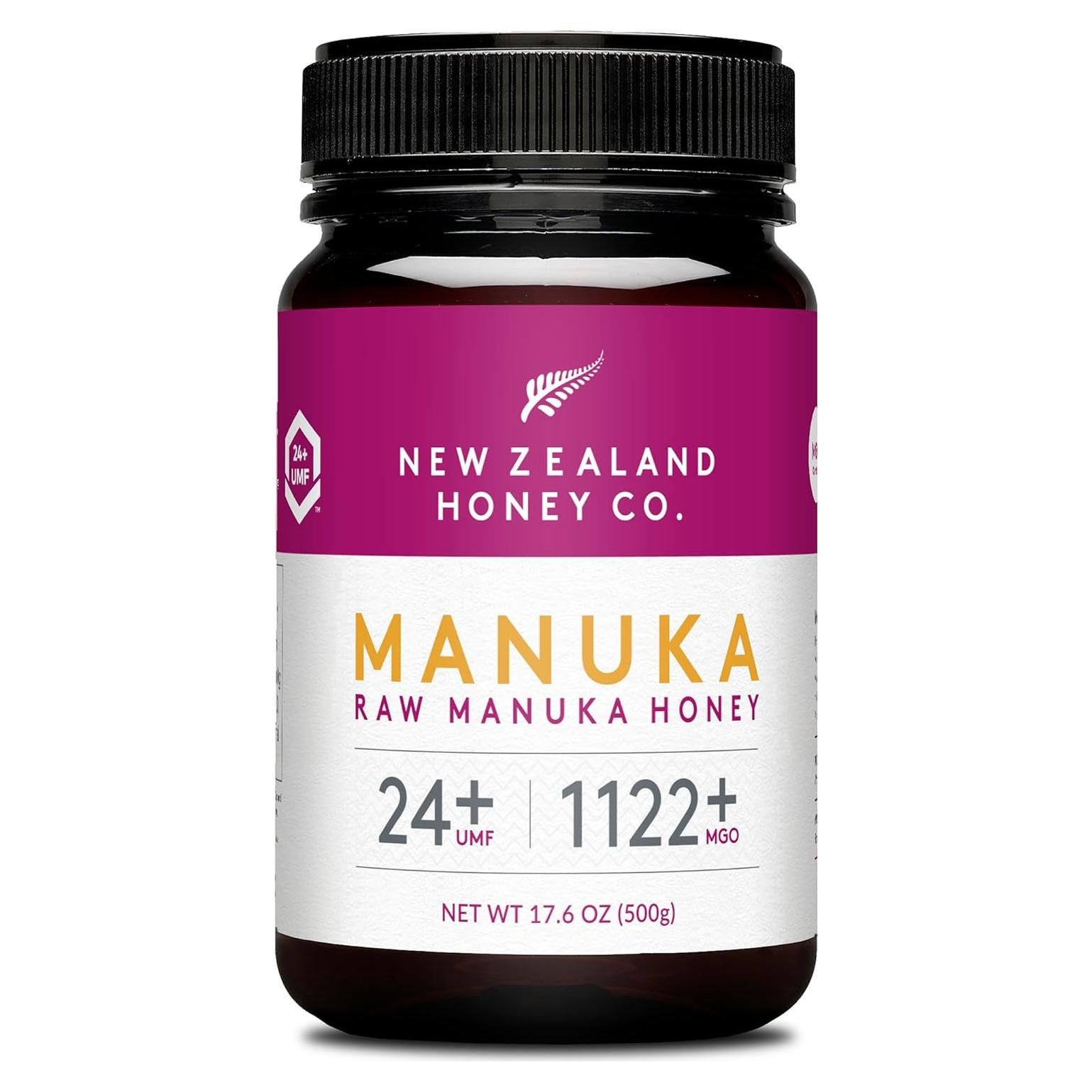 Miel Cruda de Manuka UMF 24+ MGO 1122+ New Zealand Honey 500g