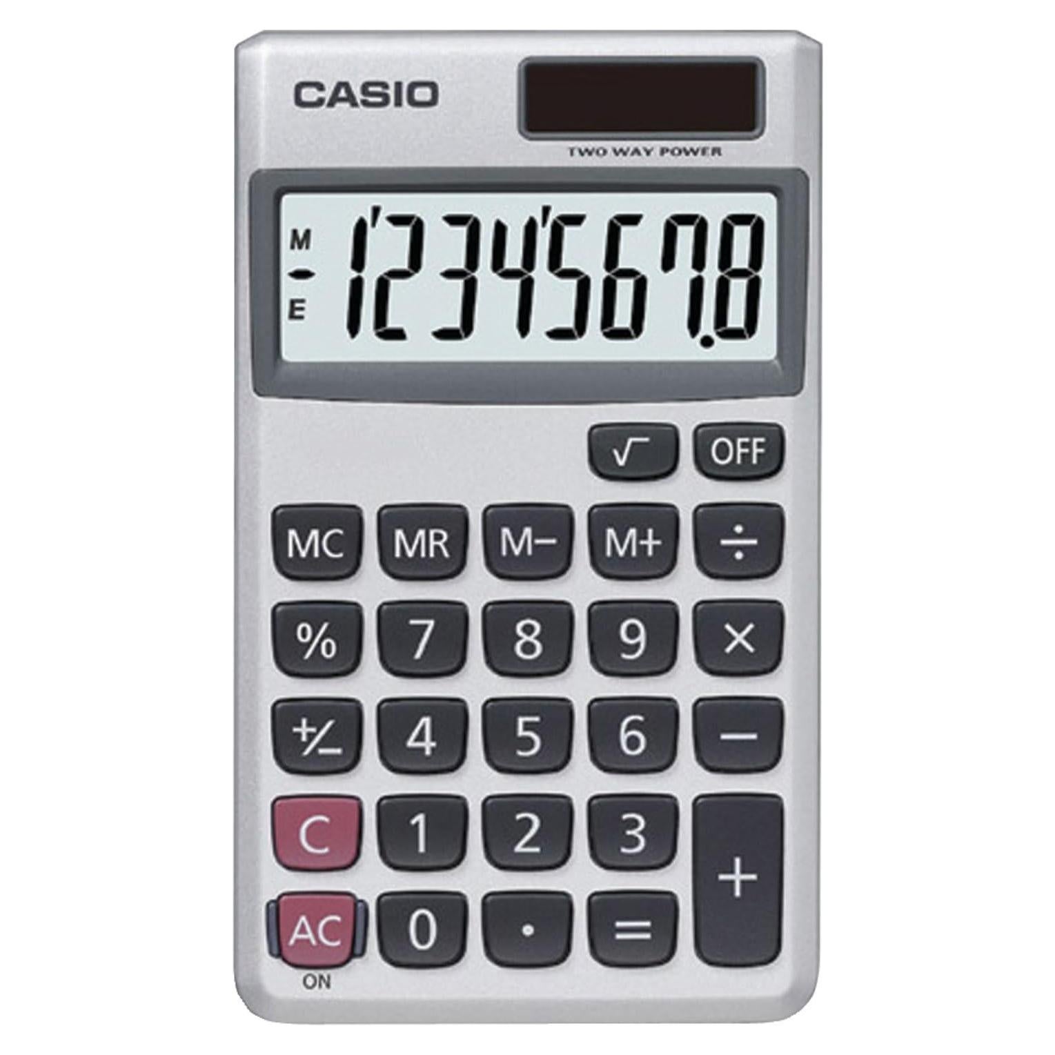 Calculadora Solar Casio SL-300SV 8 Dígitos Compacta