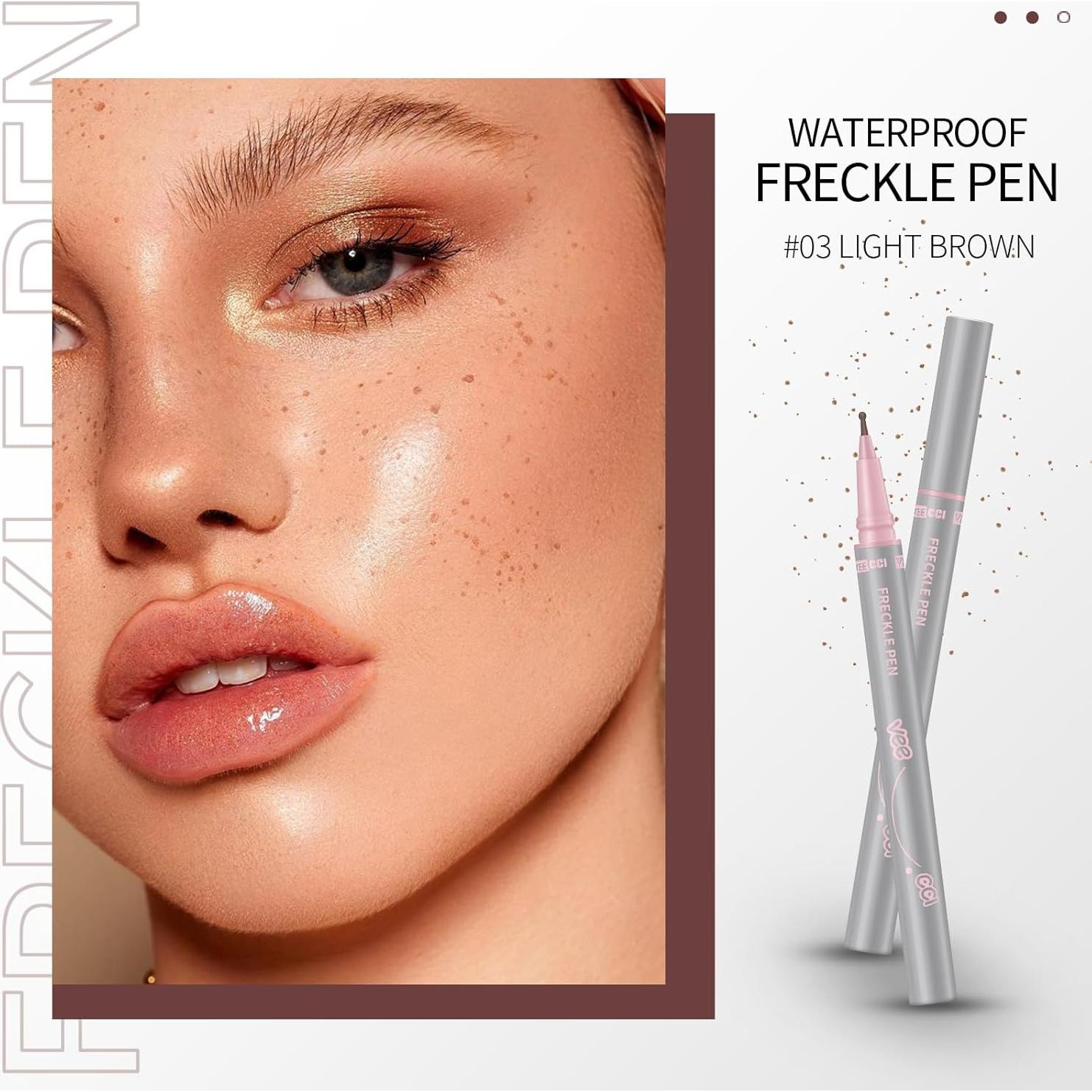 Bolígrafo de Pecas HOSAILY Marrón Claro - Tinte Impermeable