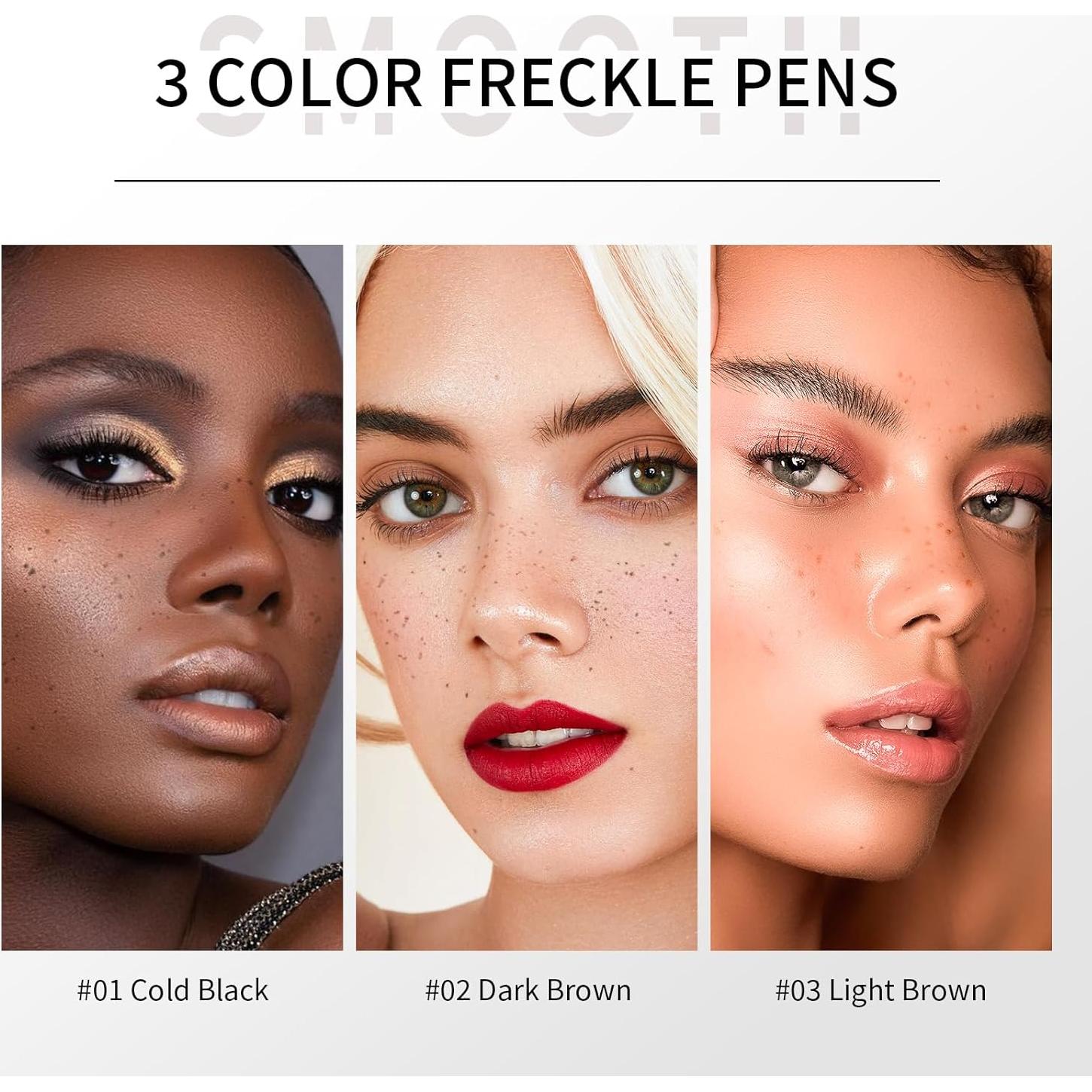 Bolígrafo de Pecas HOSAILY Marrón Claro - Tinte Impermeable