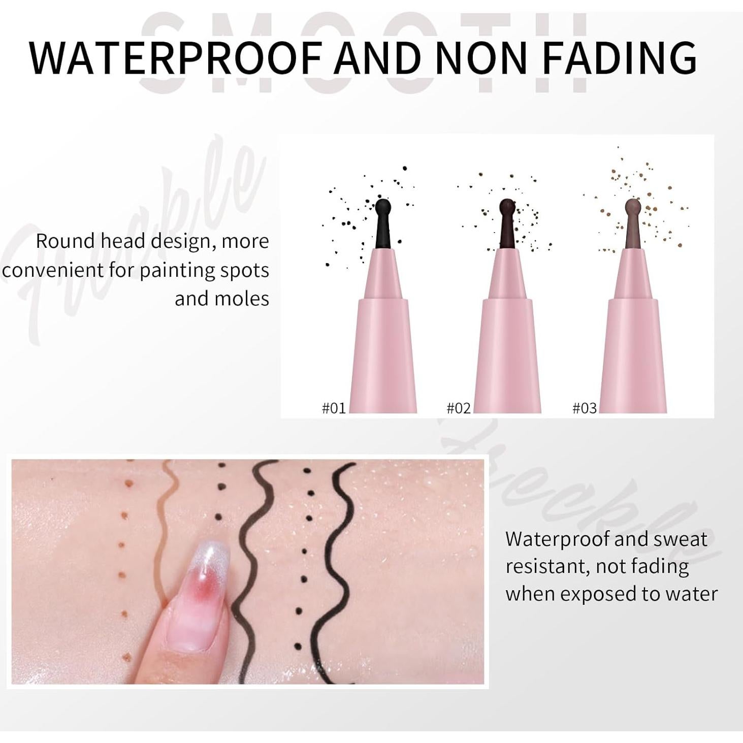 Bolígrafo de Pecas HOSAILY Marrón Claro - Tinte Impermeable