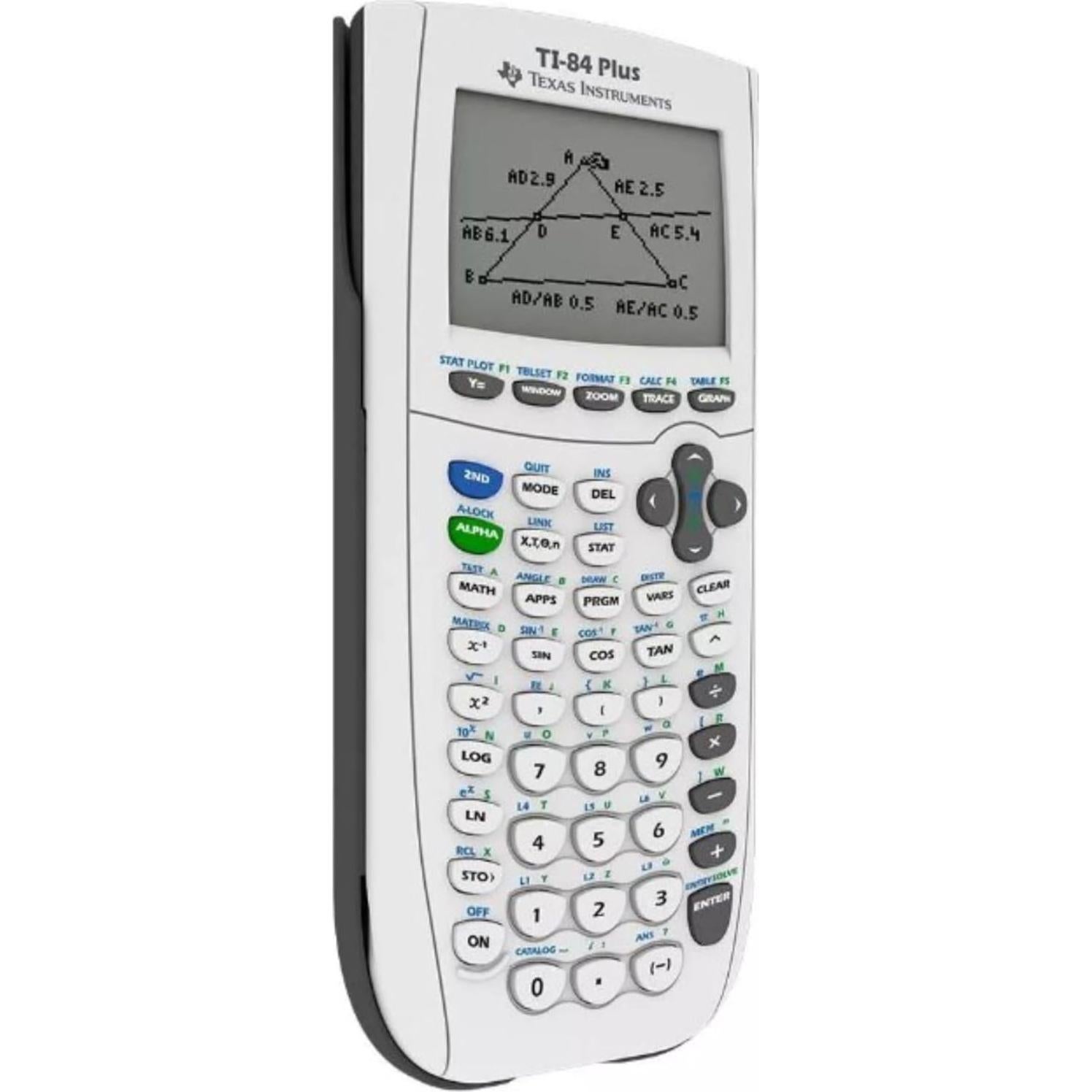 Calculadora Gráfica Texas Instruments TI-84 Plus Blanca