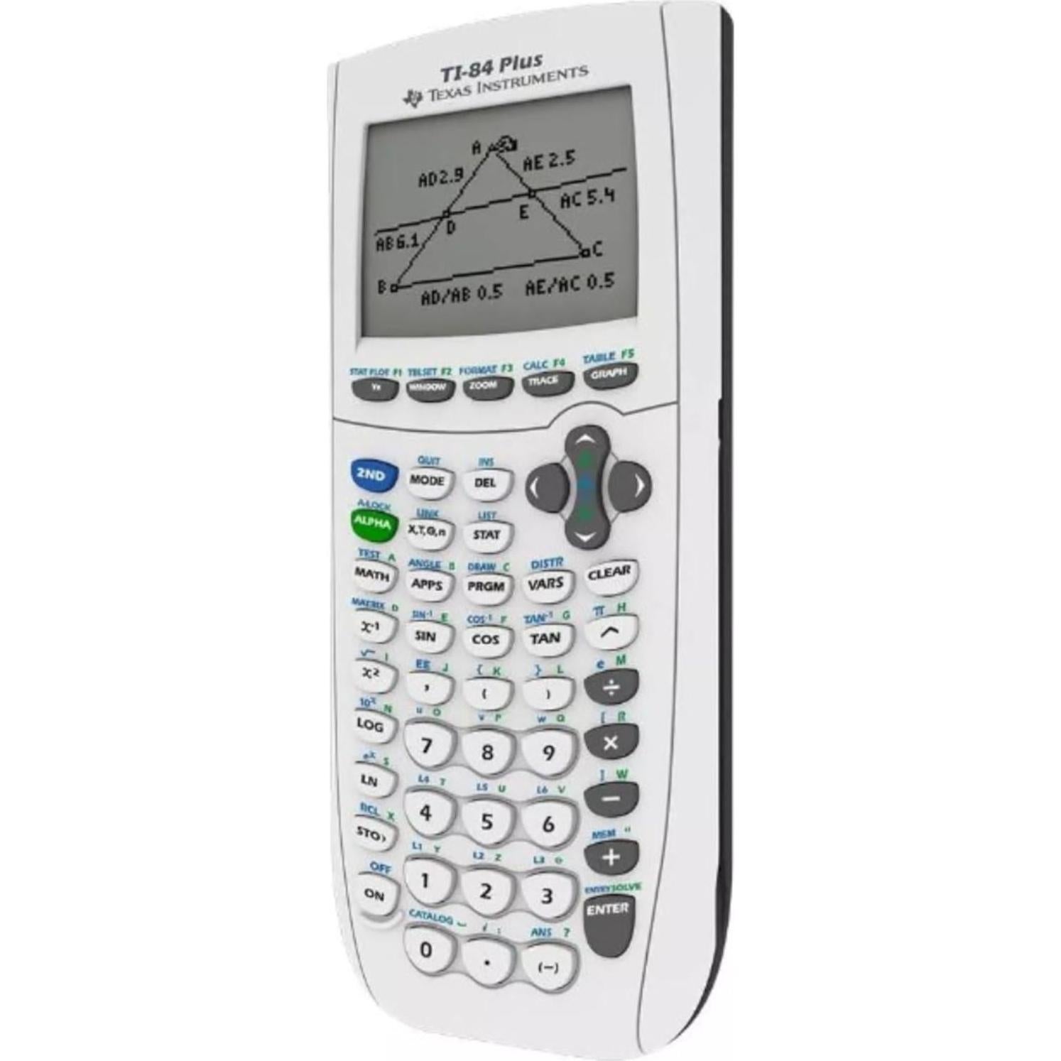 Calculadora Gráfica Texas Instruments TI-84 Plus Blanca