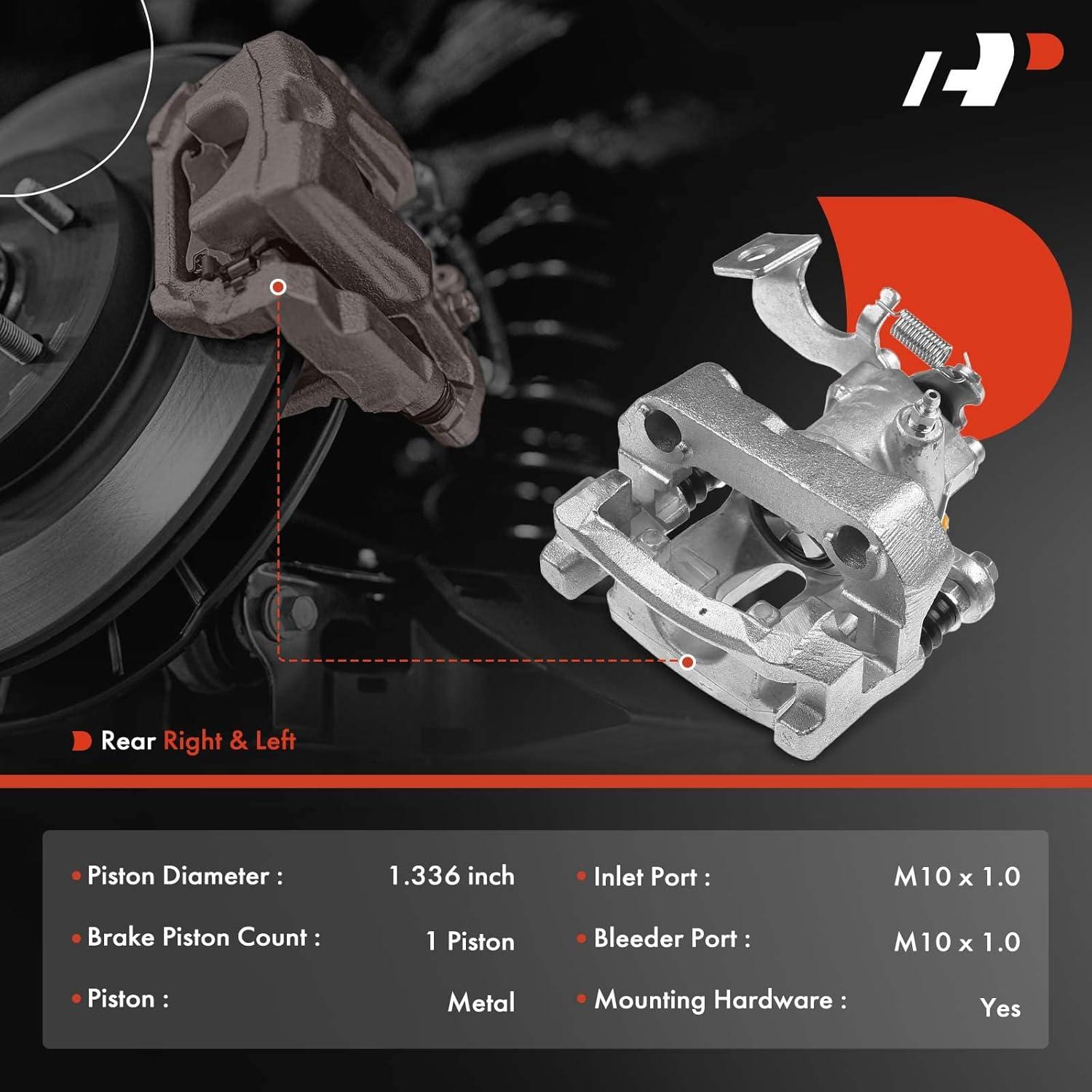 Caliper de Freno de Disco A-Premium para Toyota Yaris 2012-2018
