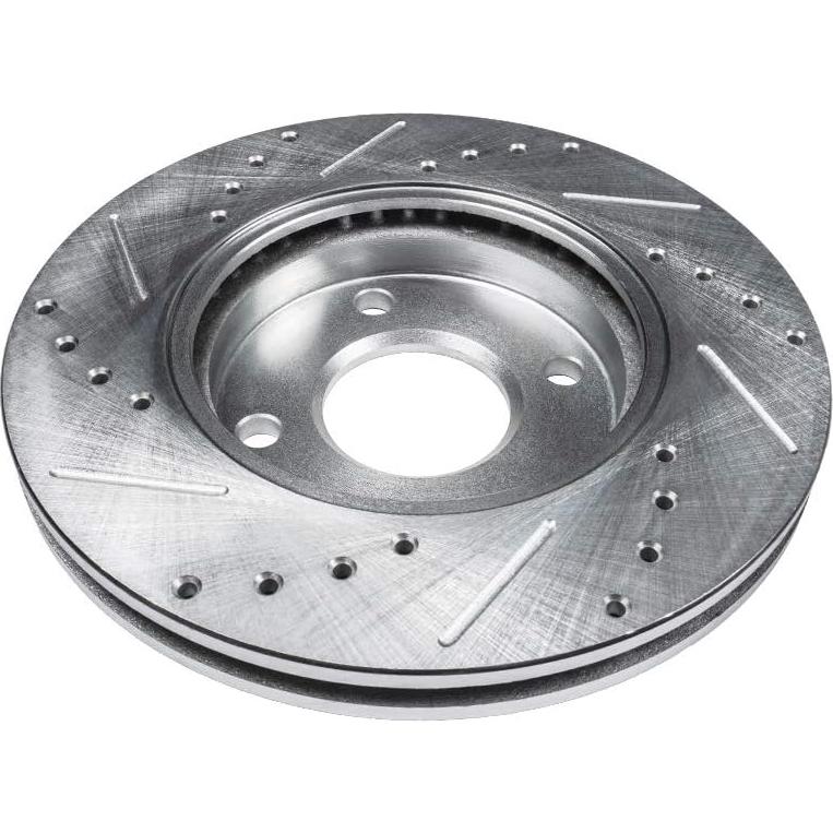 Discos de freno delanteros Detroit Axle para Toyota Yaris 25,8 cm