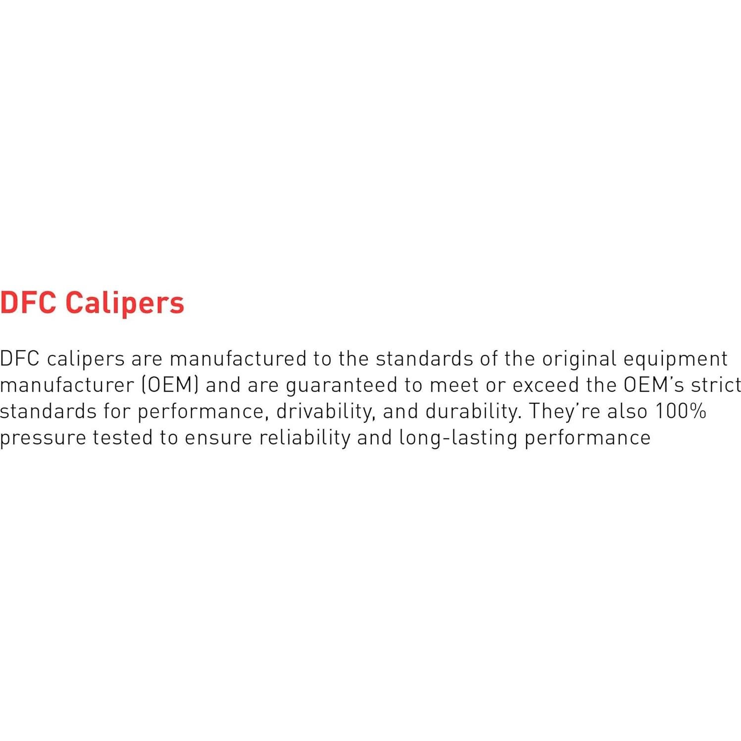 Caliper de Freno Delantero Izquierdo Dynamic Friction 331-76217