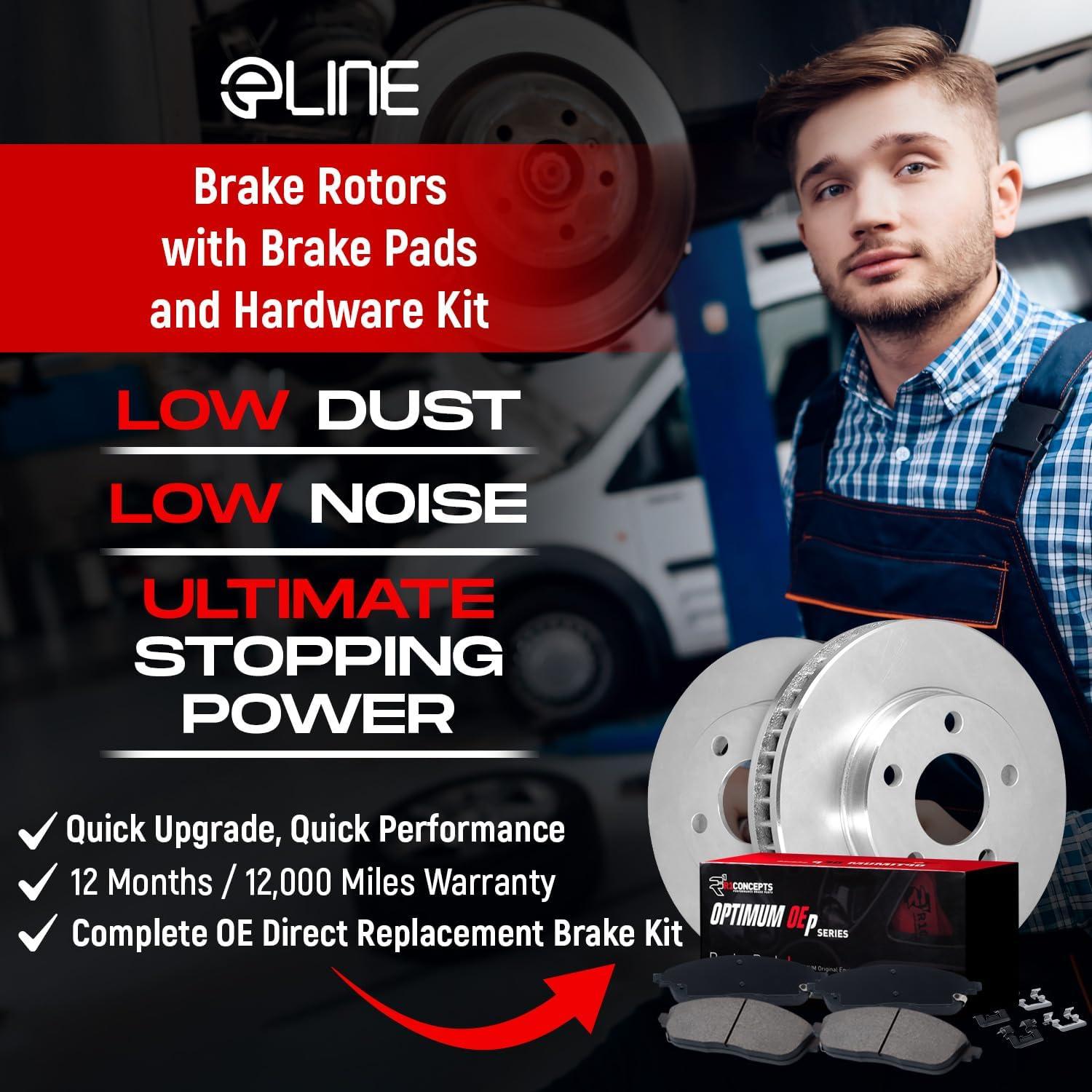 Kit de Frenos Delanteros R1 Concepts para Mazda 2, Yaris 2016-2020