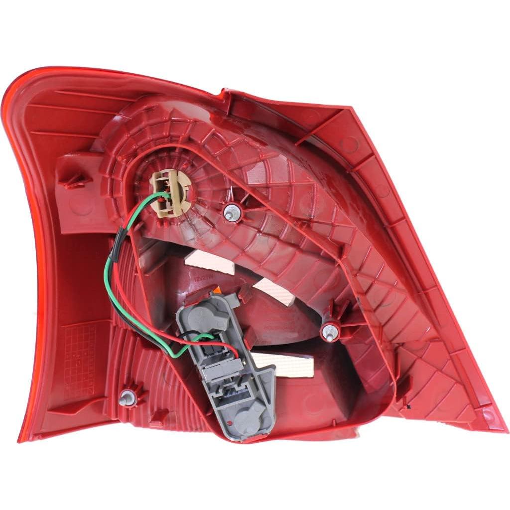 Luz Trasera KarParts360 para Toyota Yaris 2006-2008 Lado Derecho
