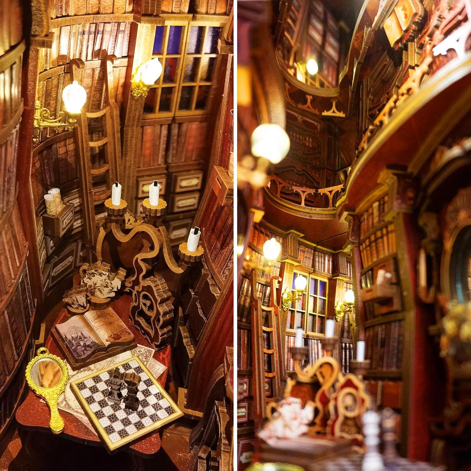 Kit Rincón de Libros JOOHOUR Biblioteca Encantada 3D