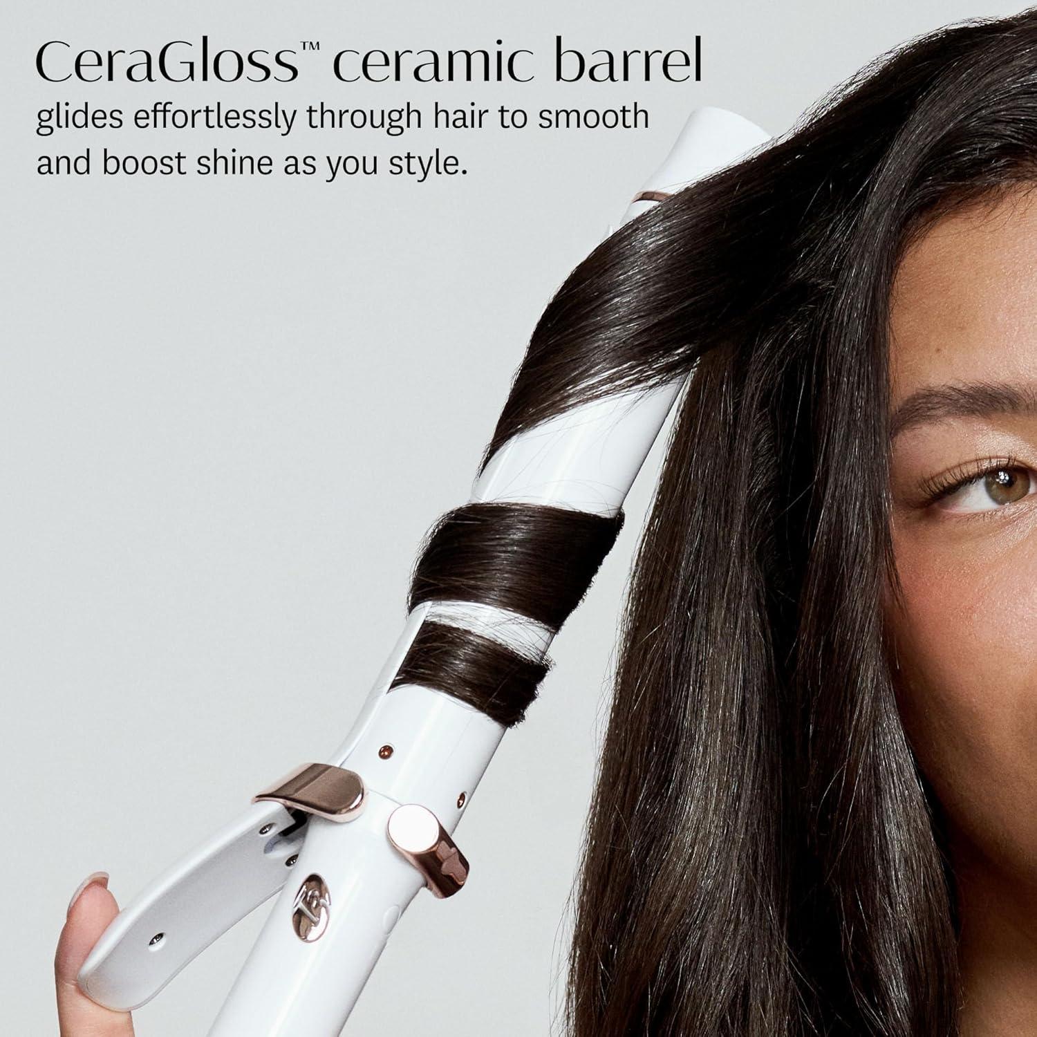 Plancha de Rizar T3 Micro SinglePass Curl 1" Grafito