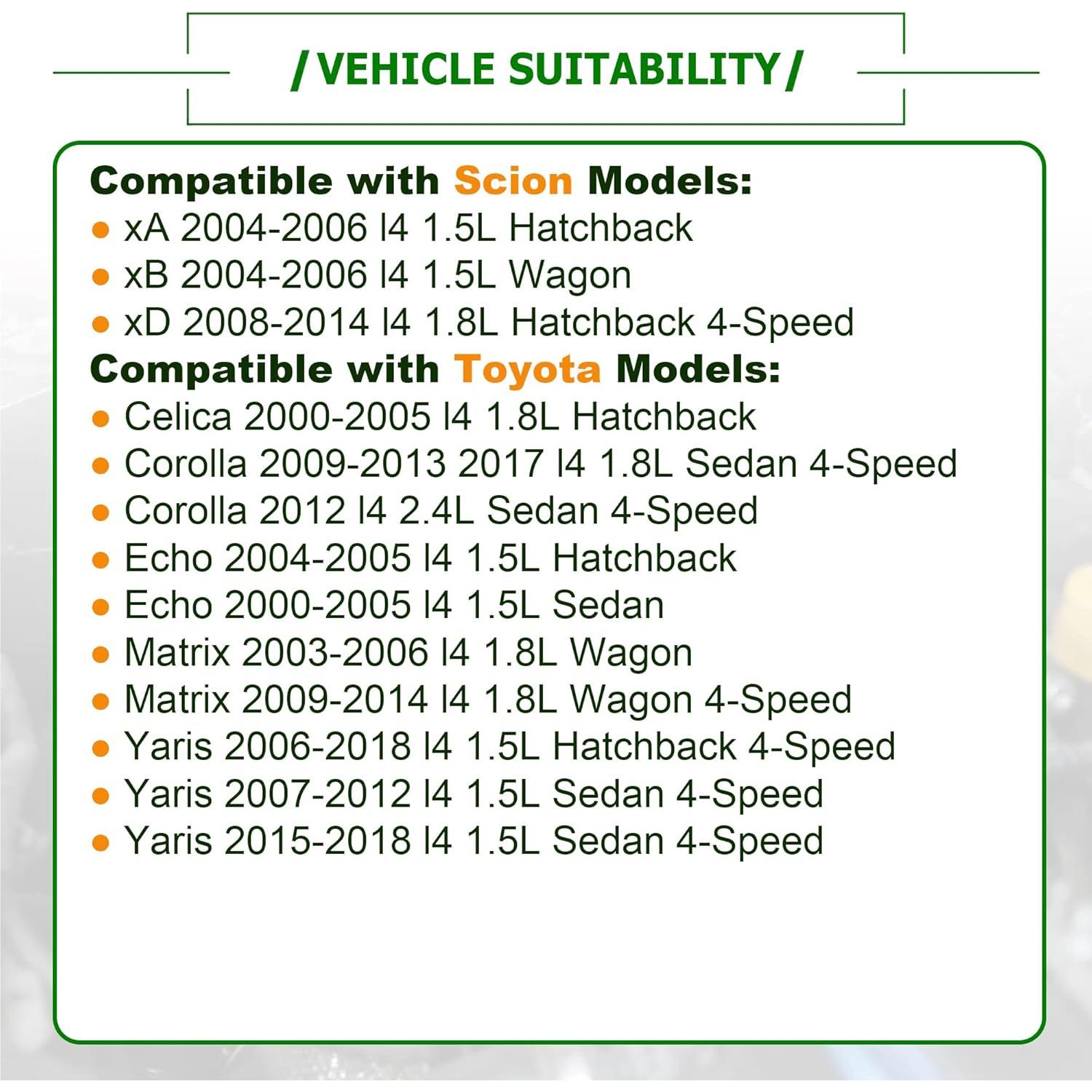 Cárter de Aceite de Transmisión PartsFlow 265-847 Compatible Toyota