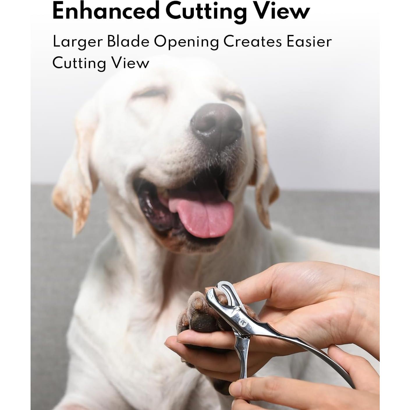Cortauñas Profesionales HomeRunPet NC20 - Acero Inoxidable, Mango Ergonómico