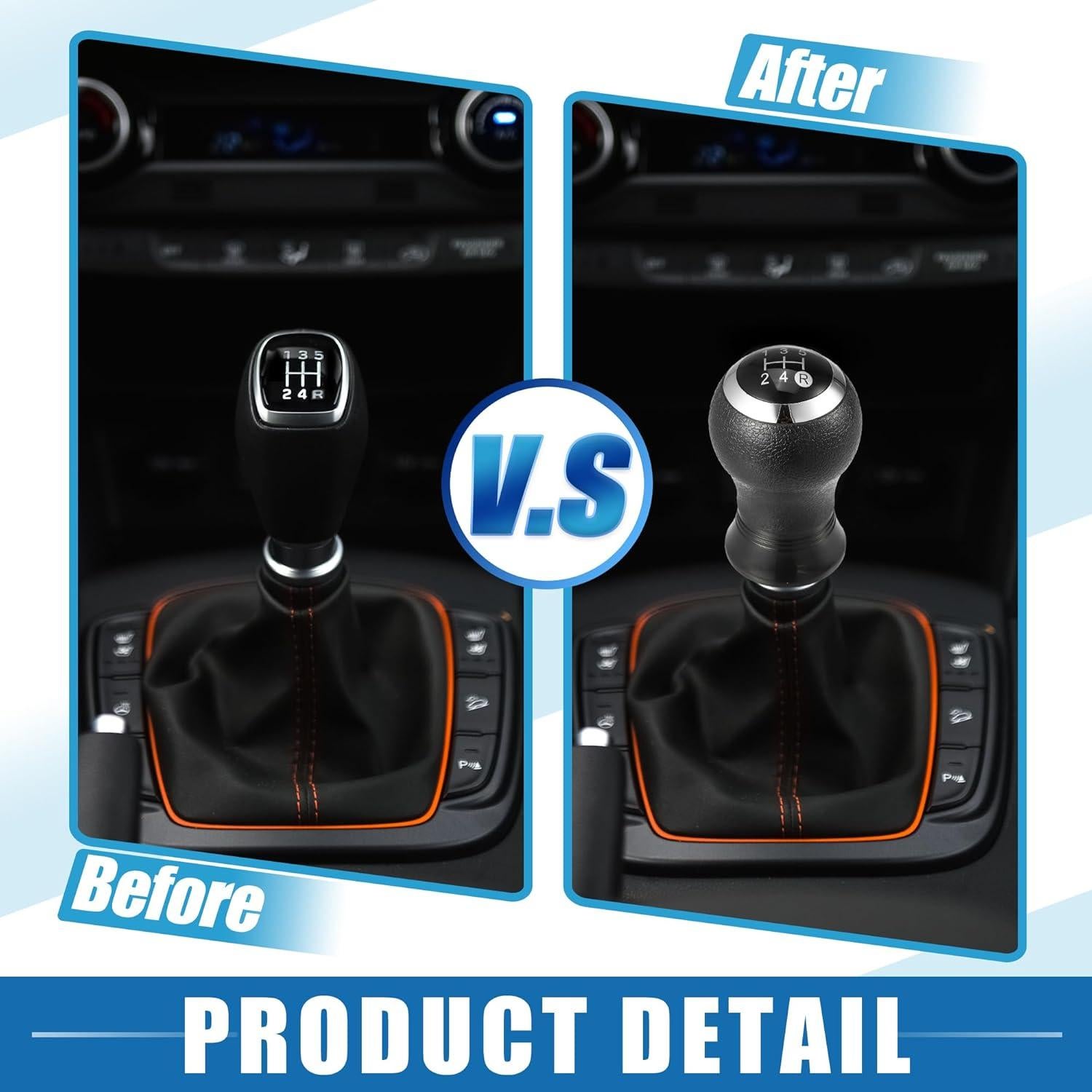 Cabezal de palanca de cambios Toyota Yaris 2005-2010 5 velocidades