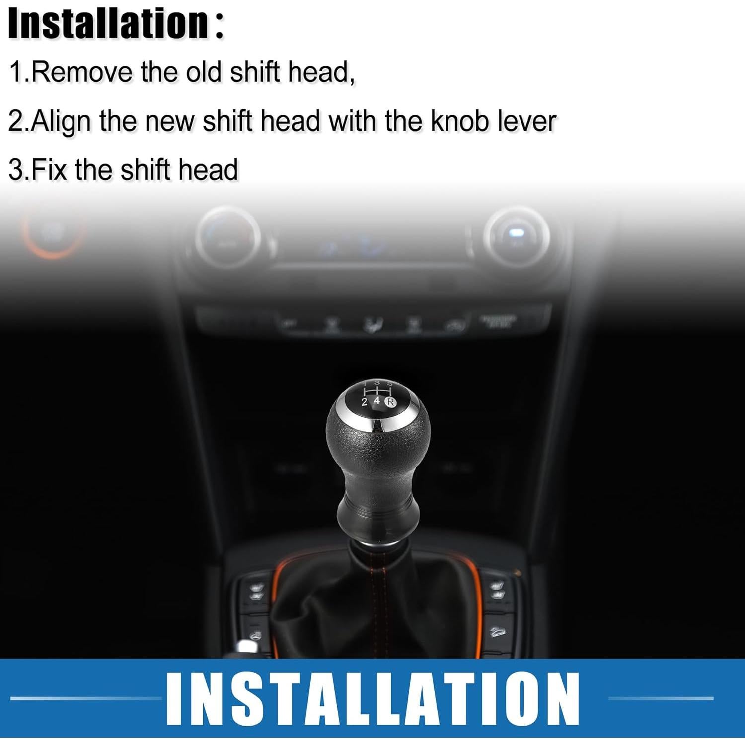 Cabezal de palanca de cambios Toyota Yaris 2005-2010 5 velocidades