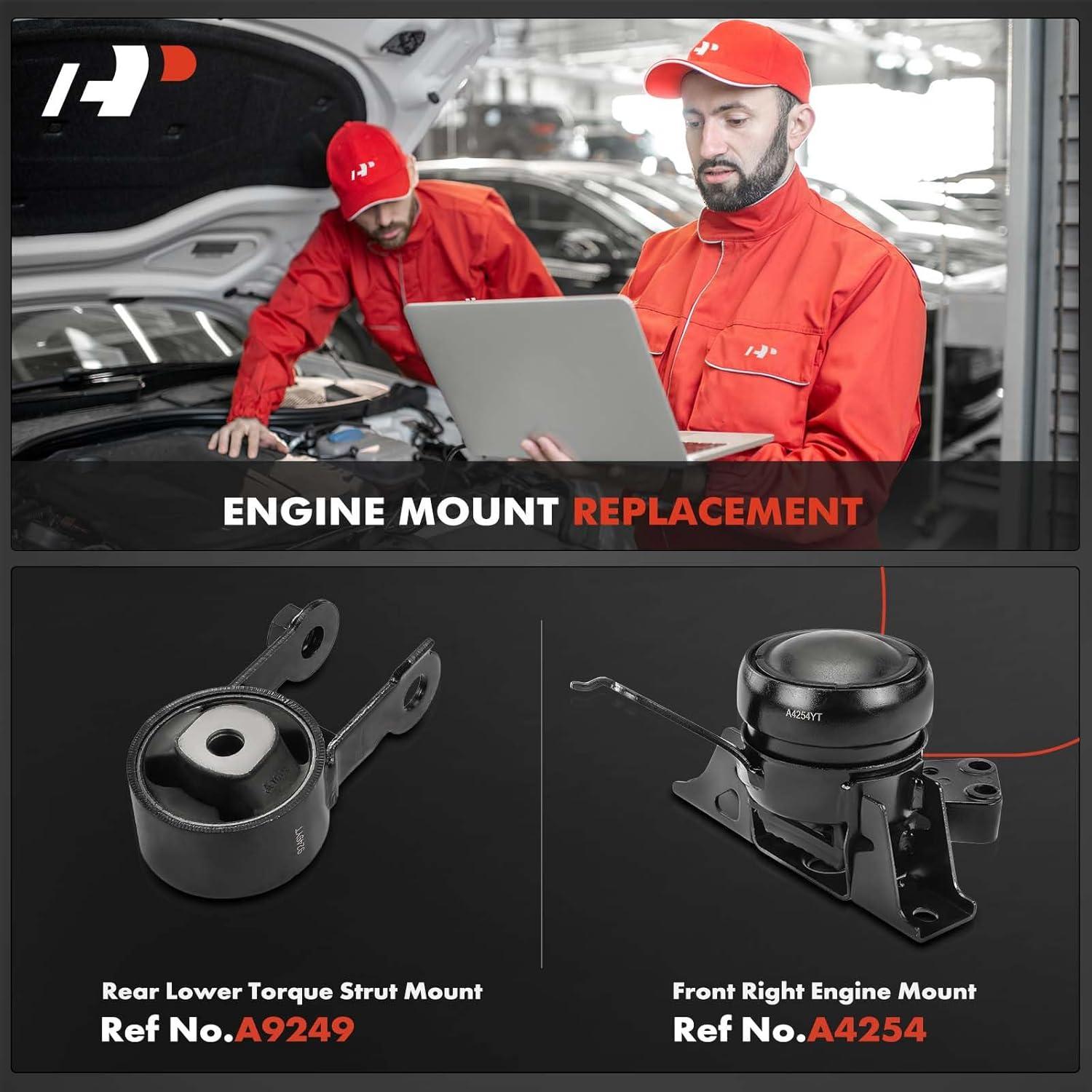 Kit de Montaje de Motor A-Premium para Toyota Yaris 2007-2018