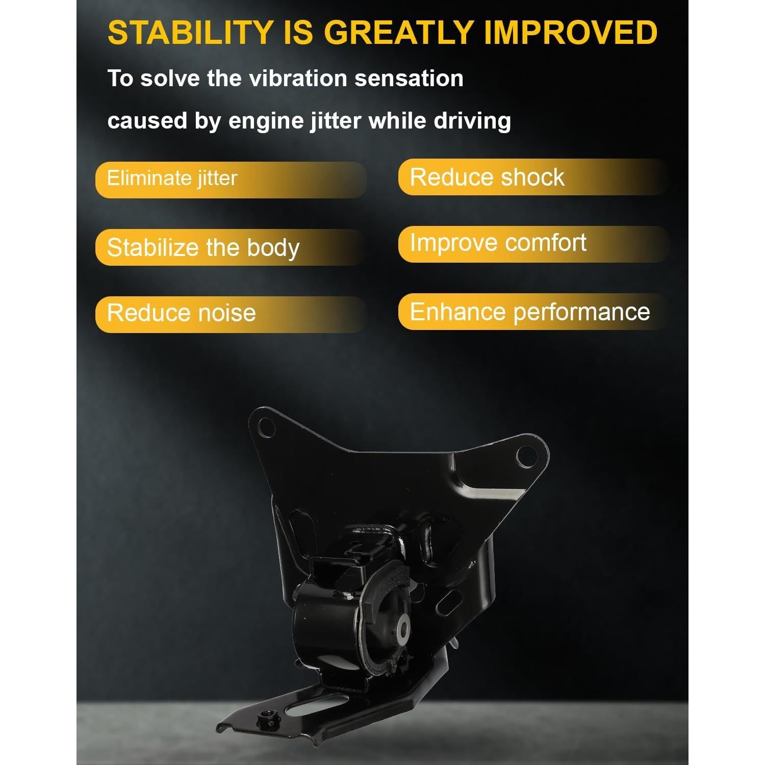 Soporte de Motor OCPTY para Toyota Yaris 2006-2011/2015-2017