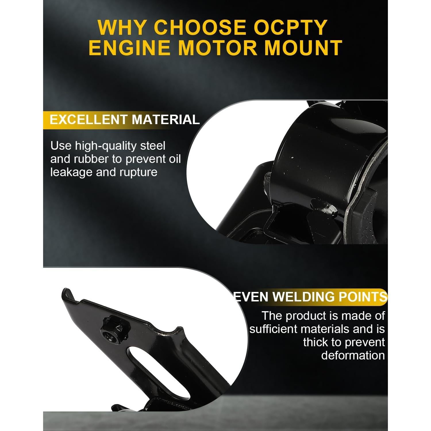 Soporte de Motor OCPTY para Toyota Yaris 2006-2011/2015-2017