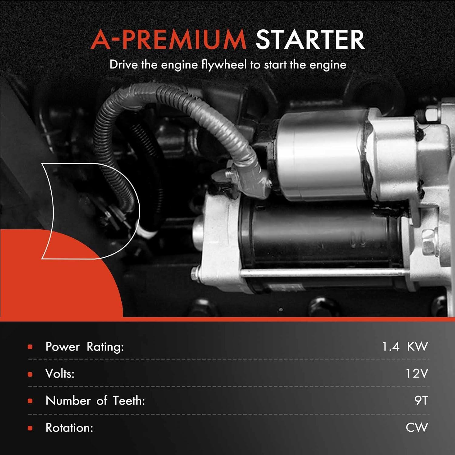 Motor de arranque A-Premium Toyota Yaris 2012-2018 1.5L 12V