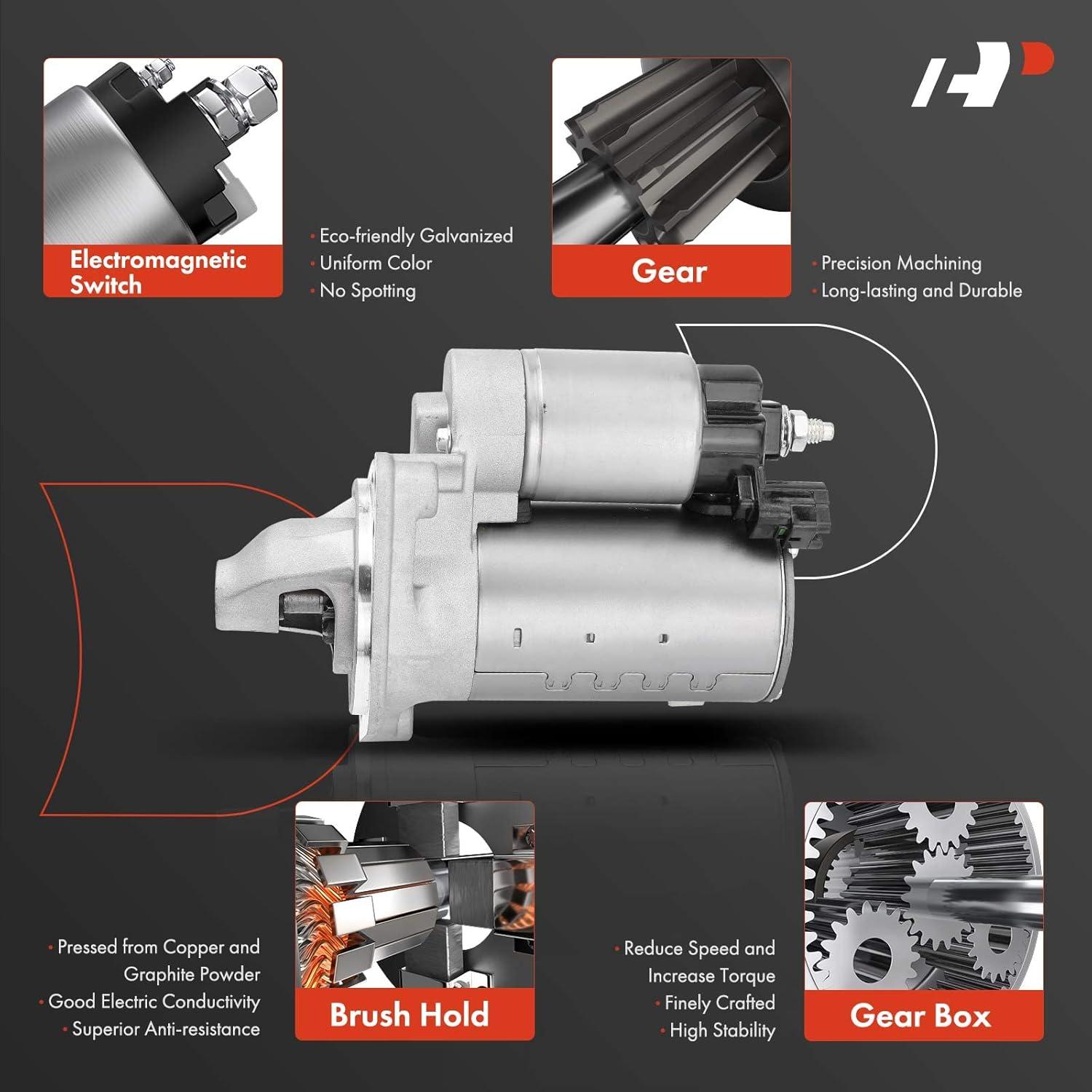 Motor de arranque A-Premium Toyota Yaris 2012-2018 1.5L 12V