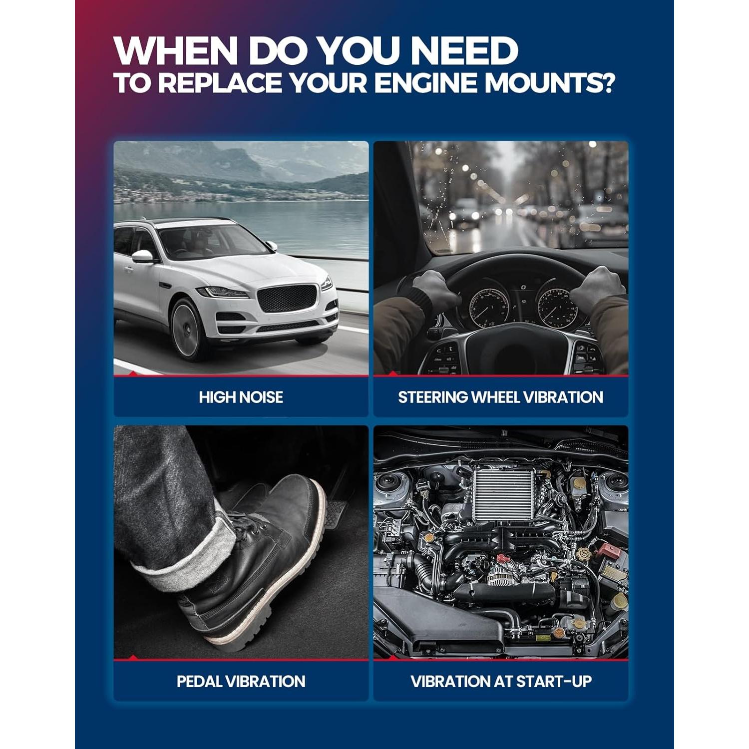 Soporte de Motor y Transmisión KAX para Toyota Yaris 2010