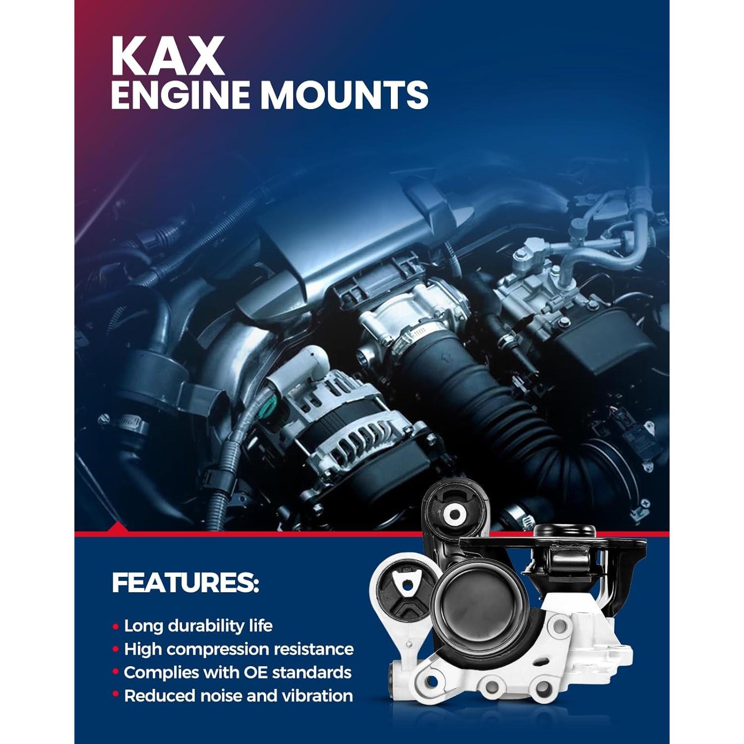 Soporte de Motor y Transmisión KAX para Toyota Yaris 2010