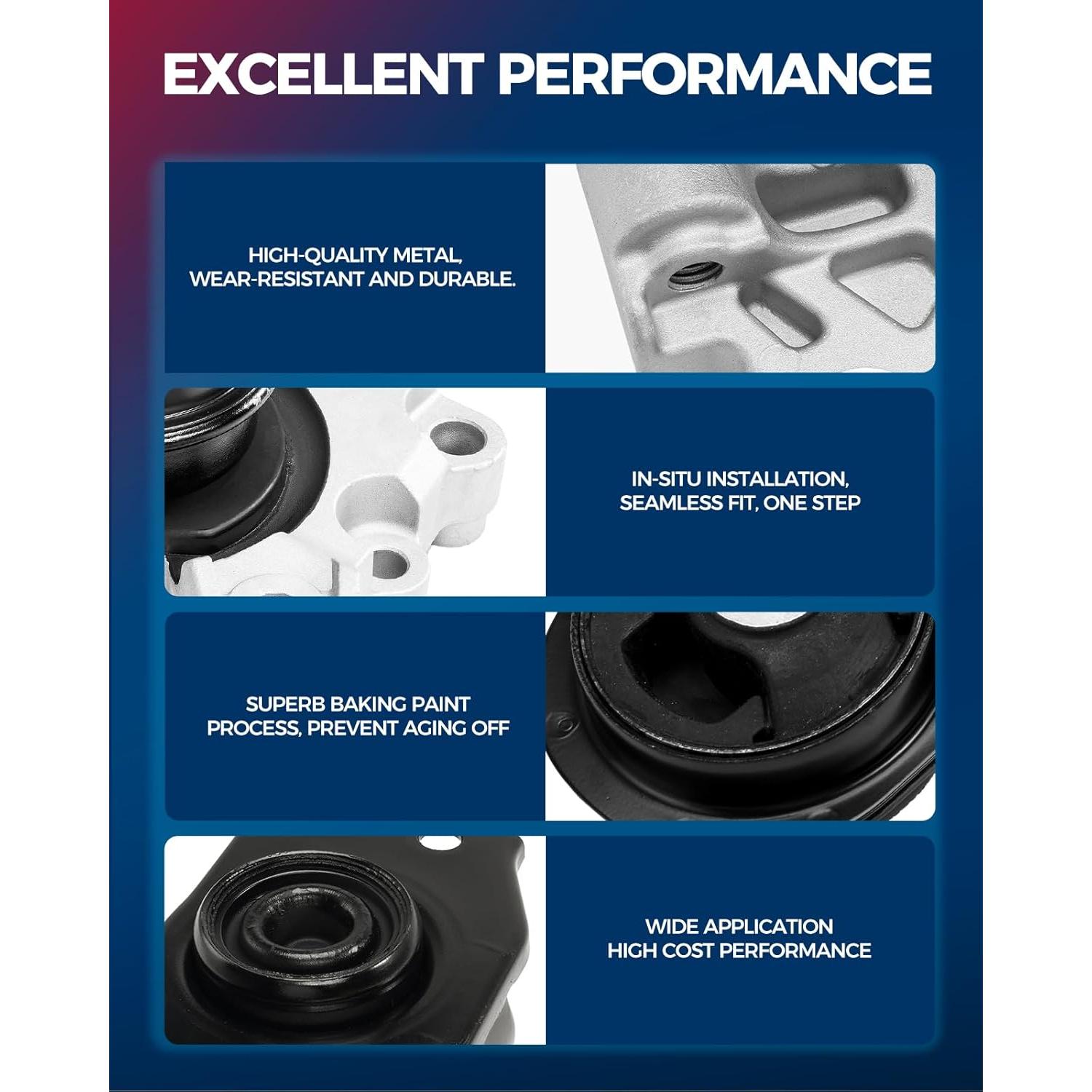 Soporte de Motor y Transmisión KAX para Toyota Yaris 2010