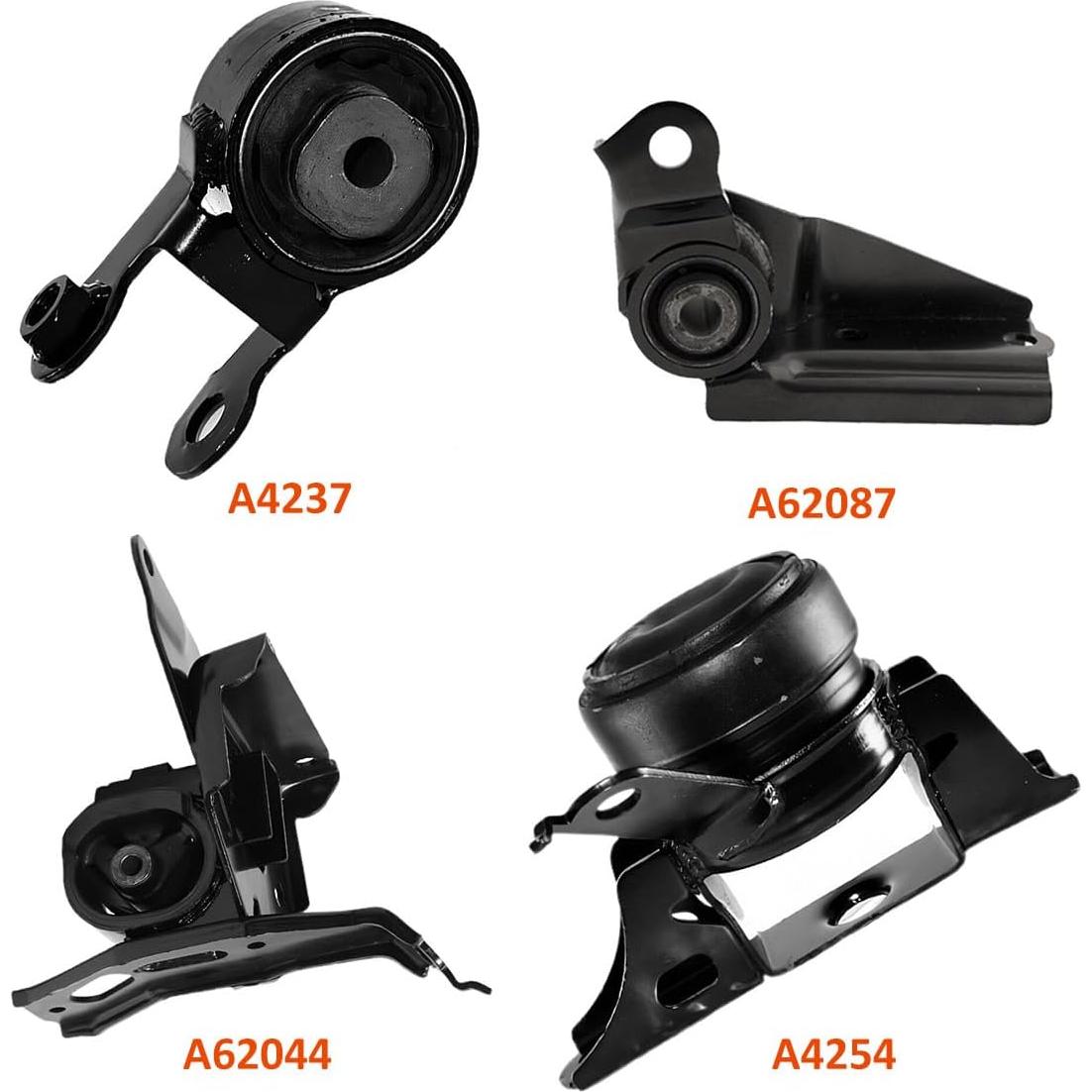 Juego de 4 Soportes de Motor EMTMOUN para Toyota Yaris 2006-2017