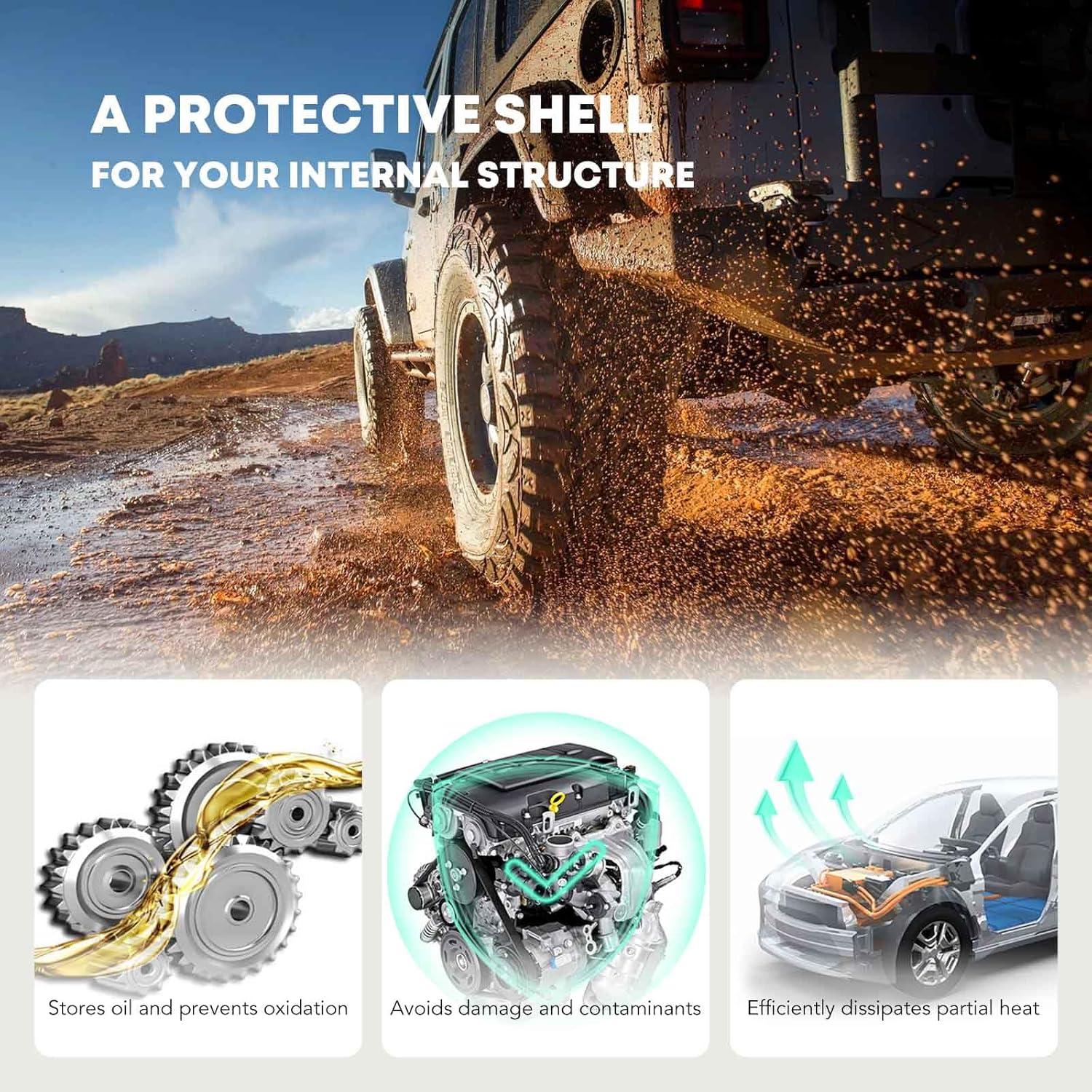 Bandeja de Aceite de Transmisión YHTAUTO para Toyota