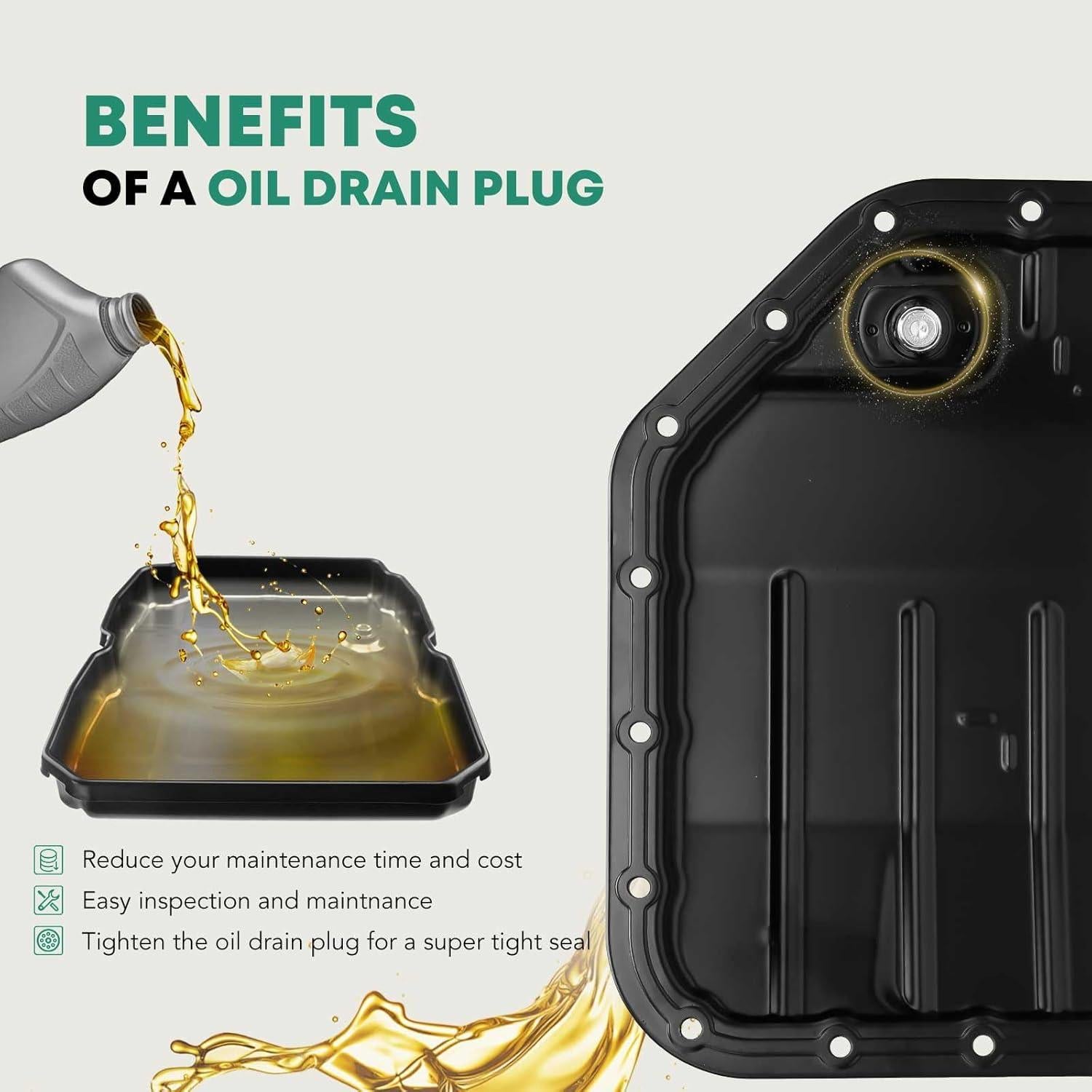 Bandeja de Aceite de Transmisión YHTAUTO para Toyota